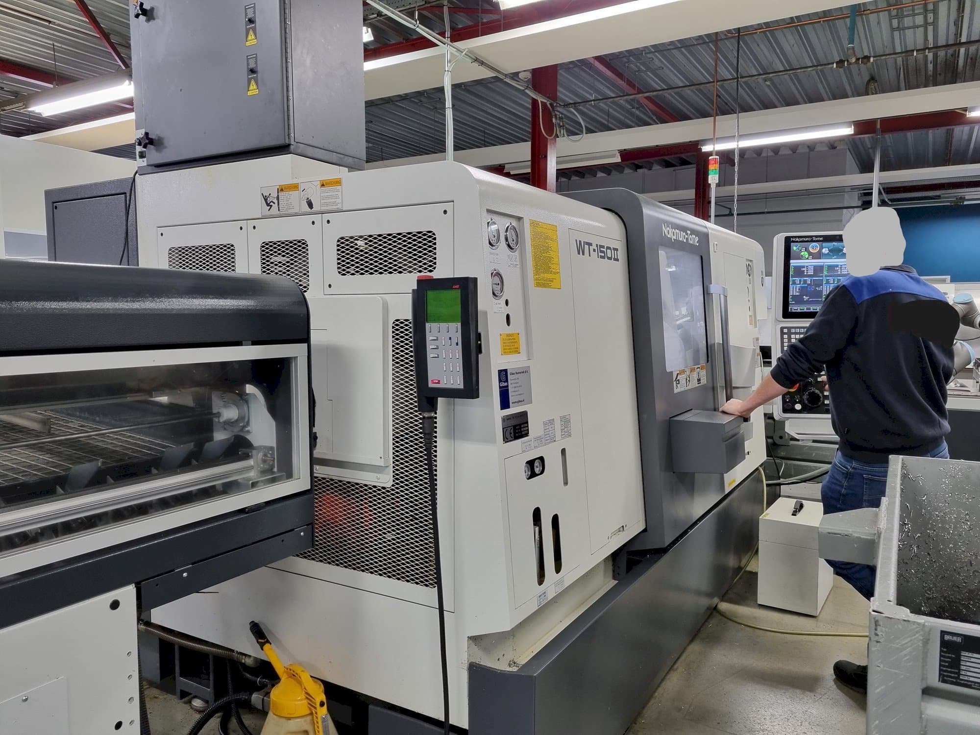 NAKAMURA-TOME WT-150II-maskinen framifrån