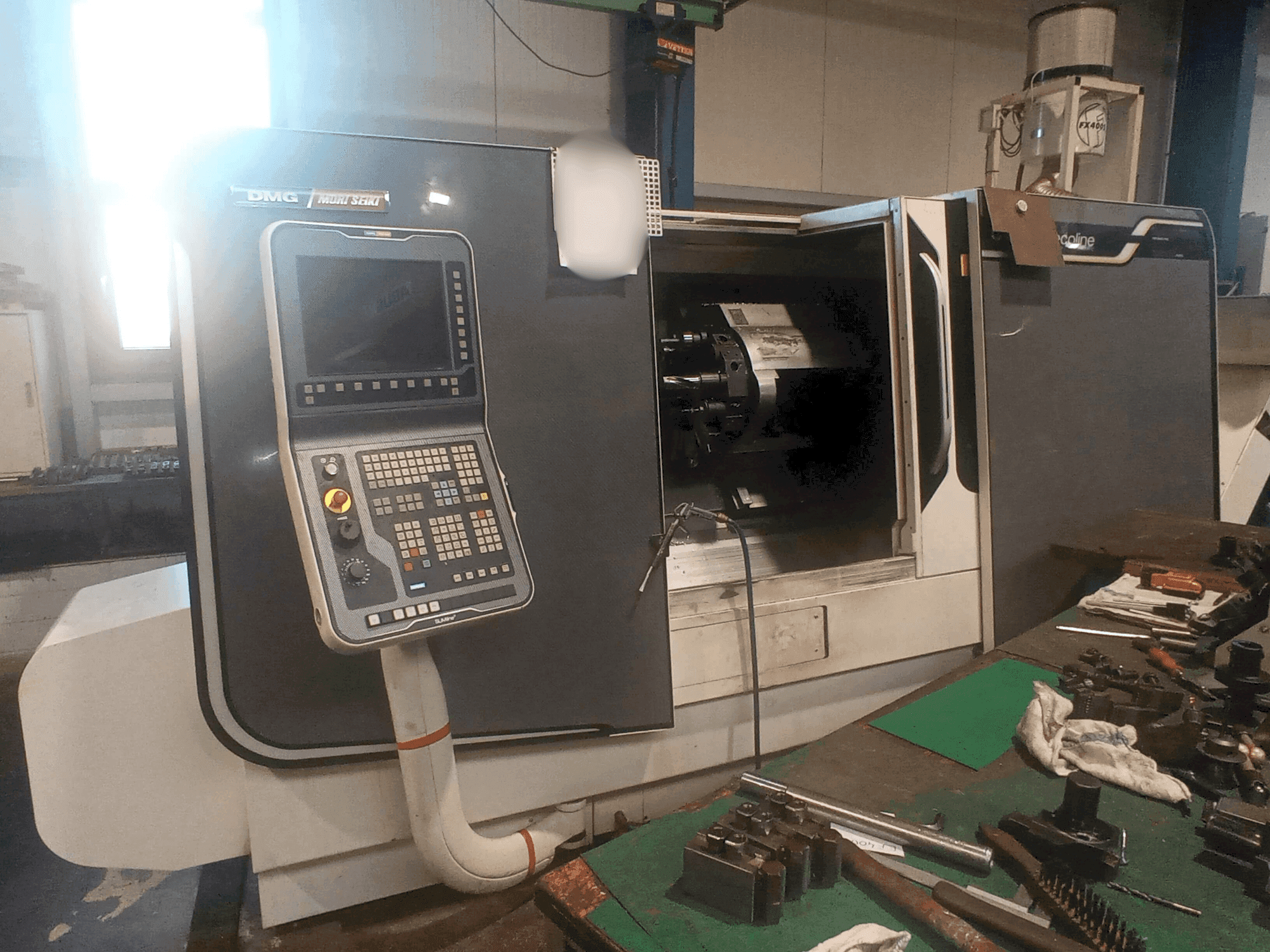 DMG Mori Seiki CTX 510 ecoline-maskinen framifrån