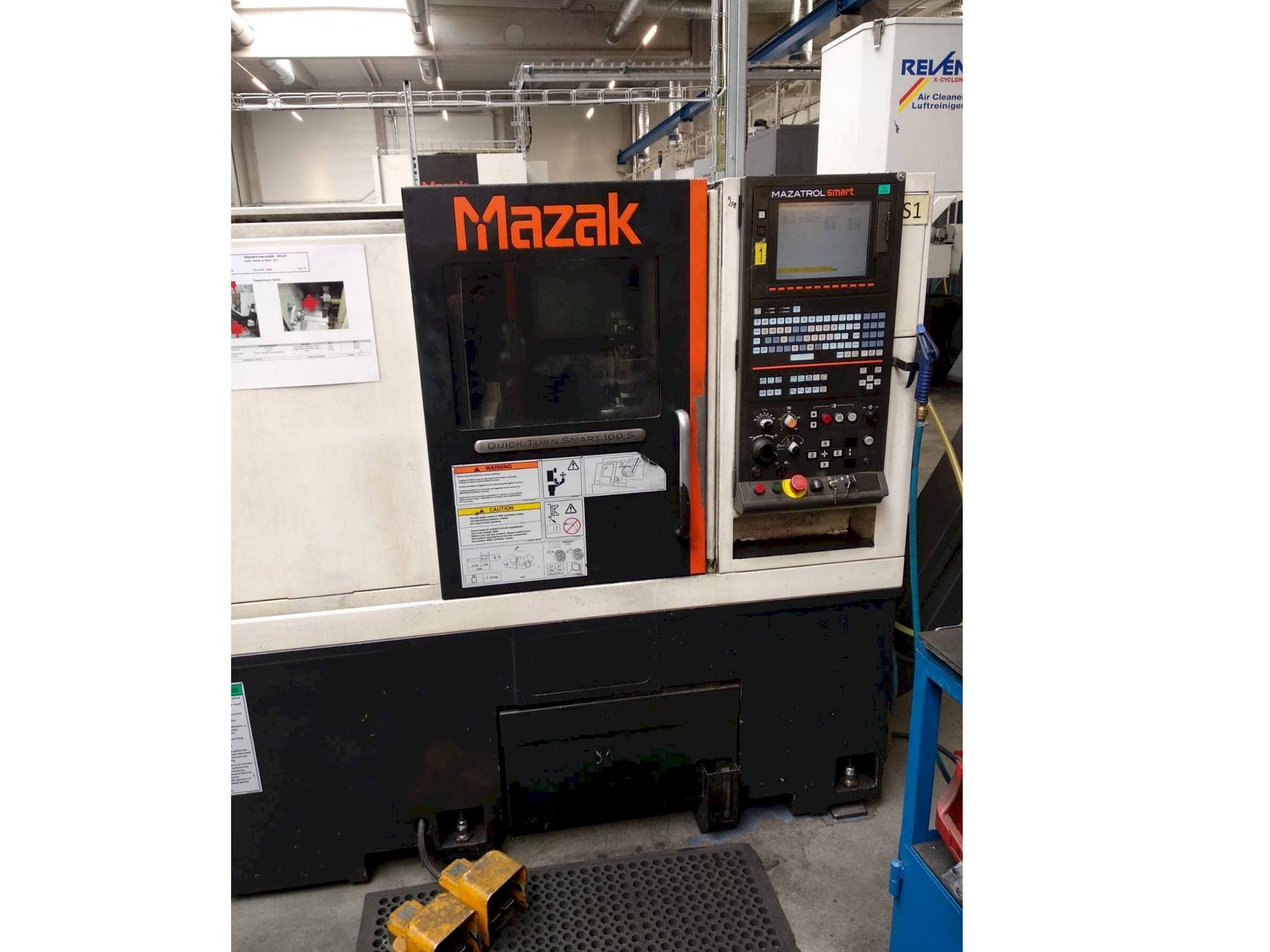 Mazak Quick Turn Smart 100 S-maskinen framifrån