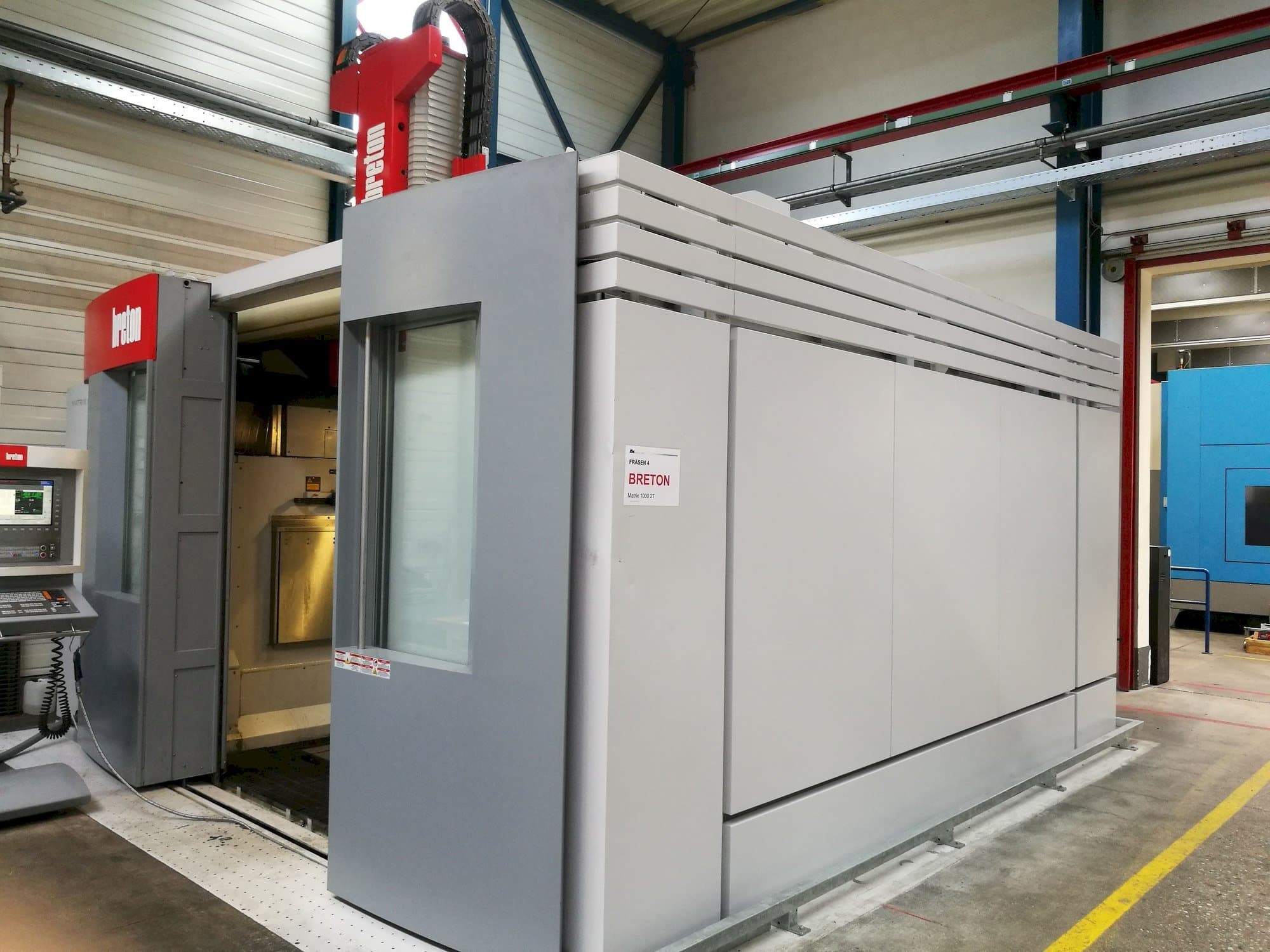 Breton Matrix 1000 2T DY-maskinen framifrån