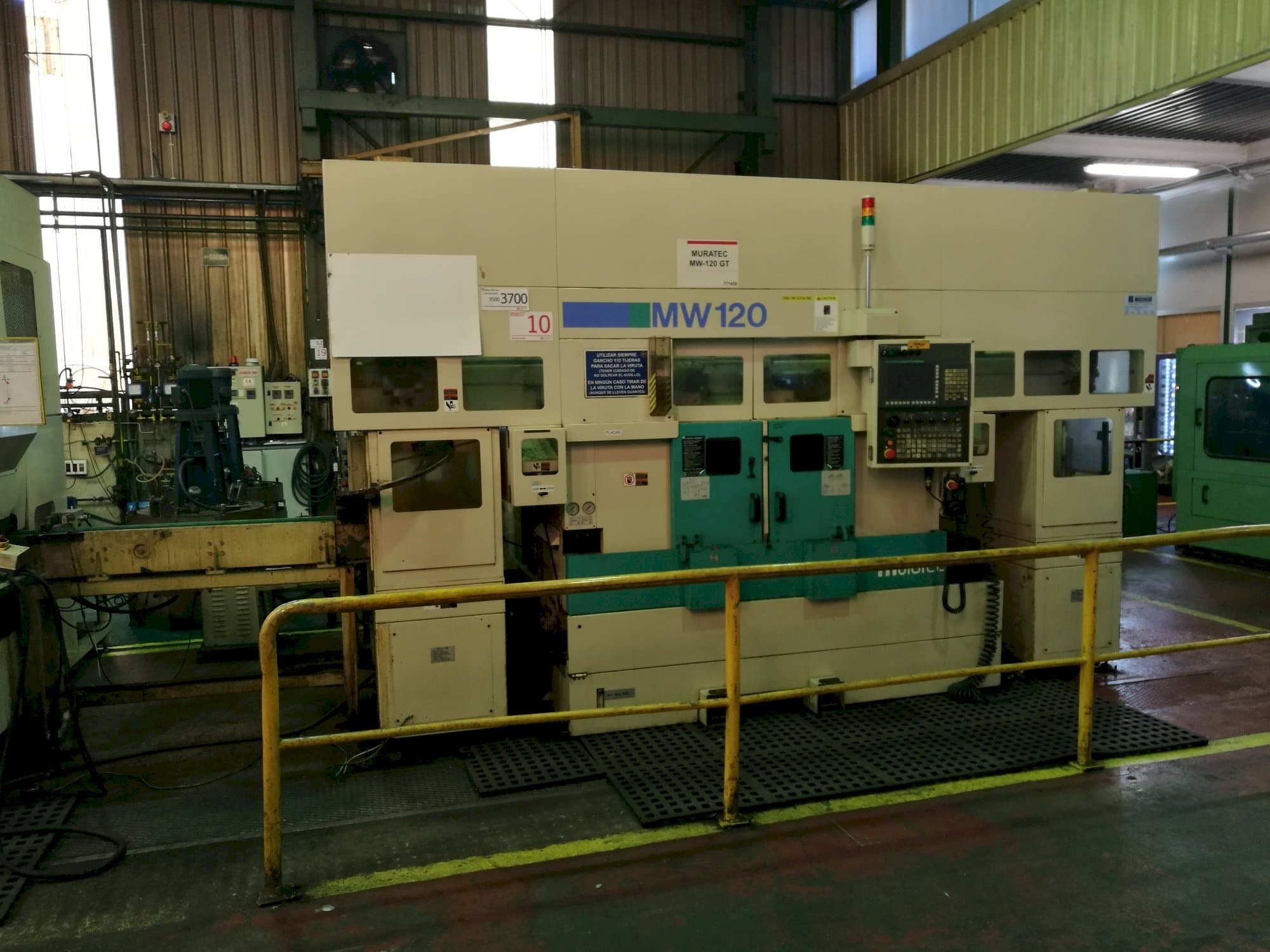 Muratec MW120-maskinen framifrån