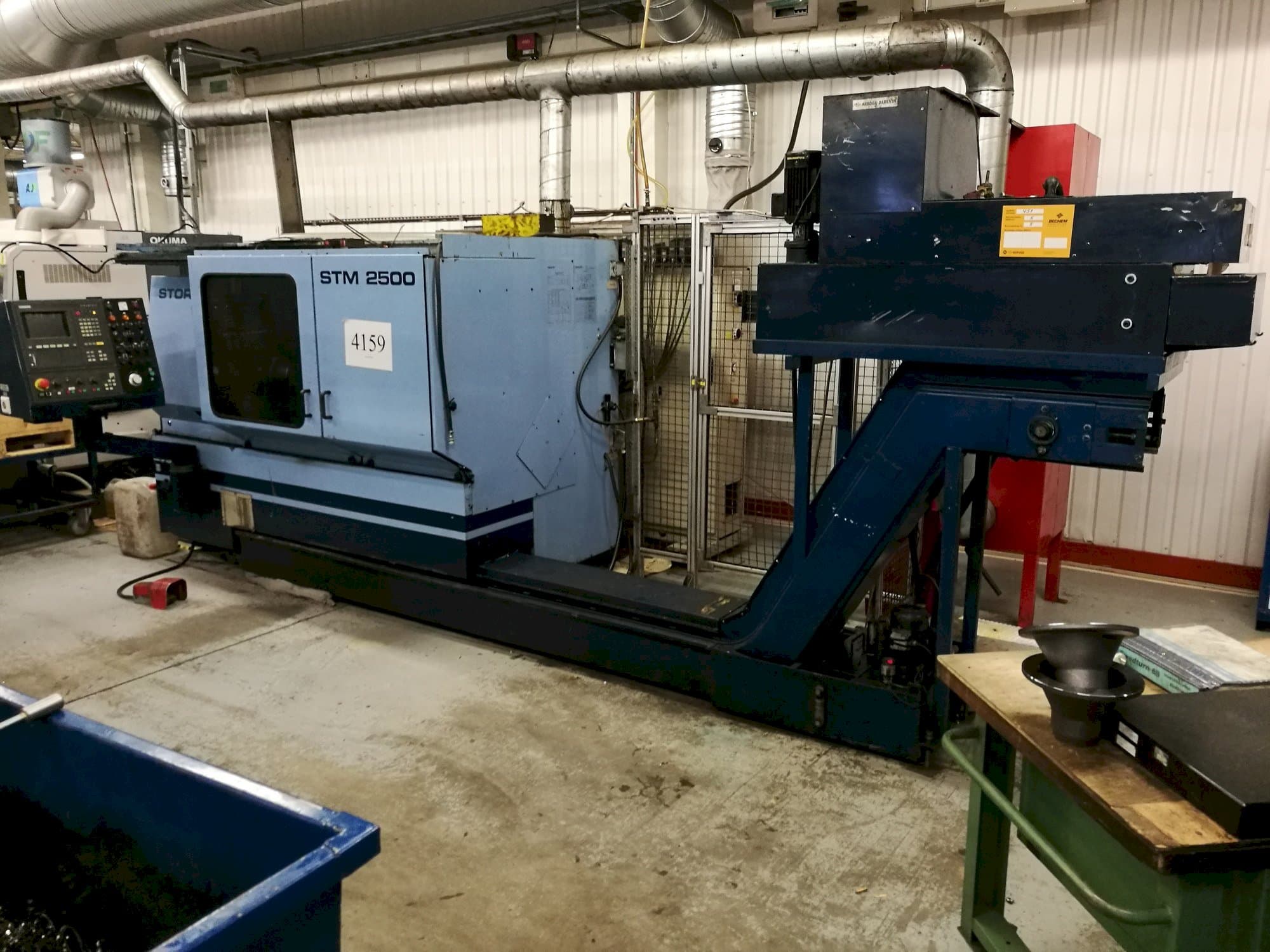 STOREBRO STM 2500-maskinen framifrån