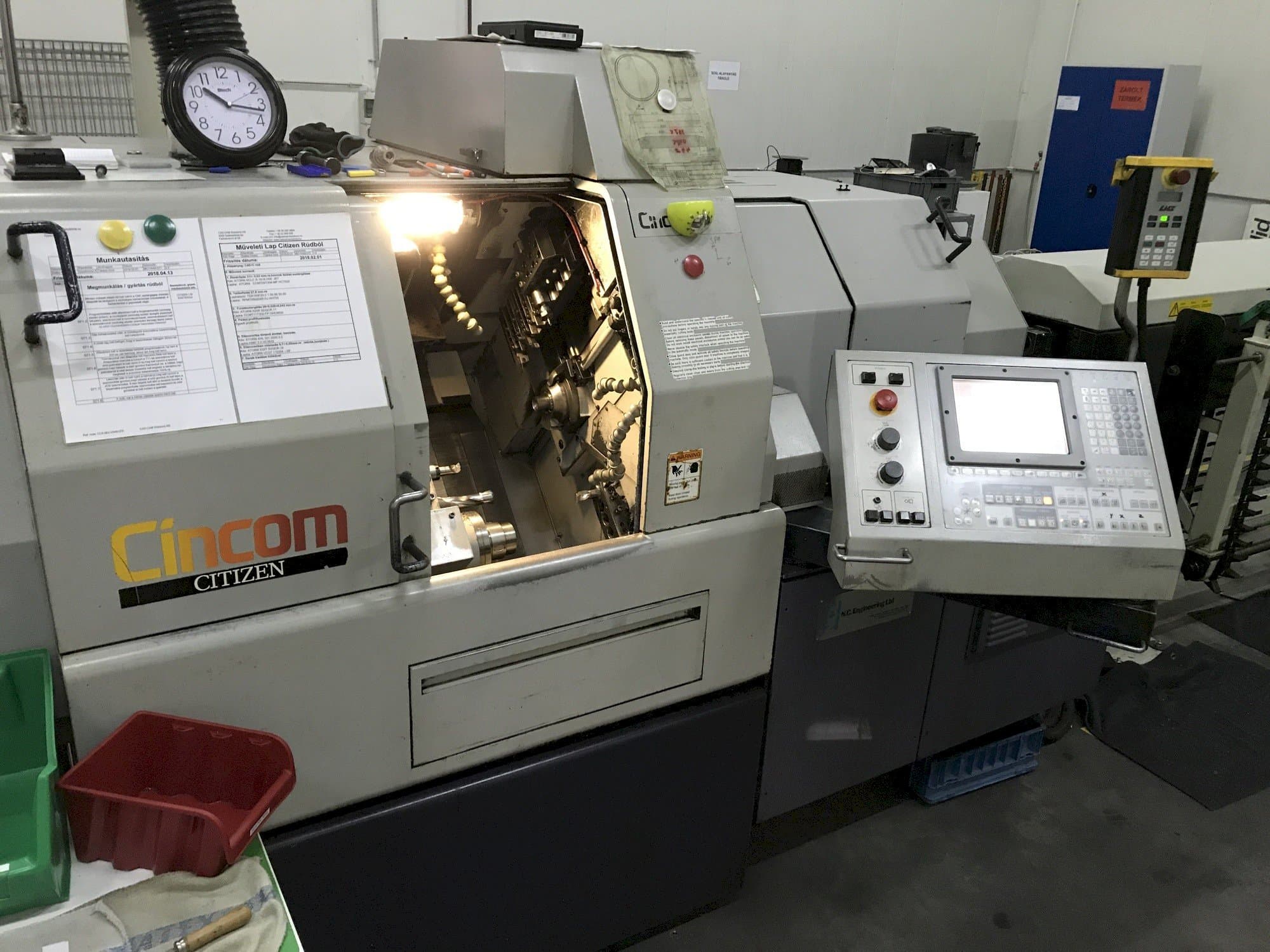 Citizen Cincom L32-maskinen framifrån