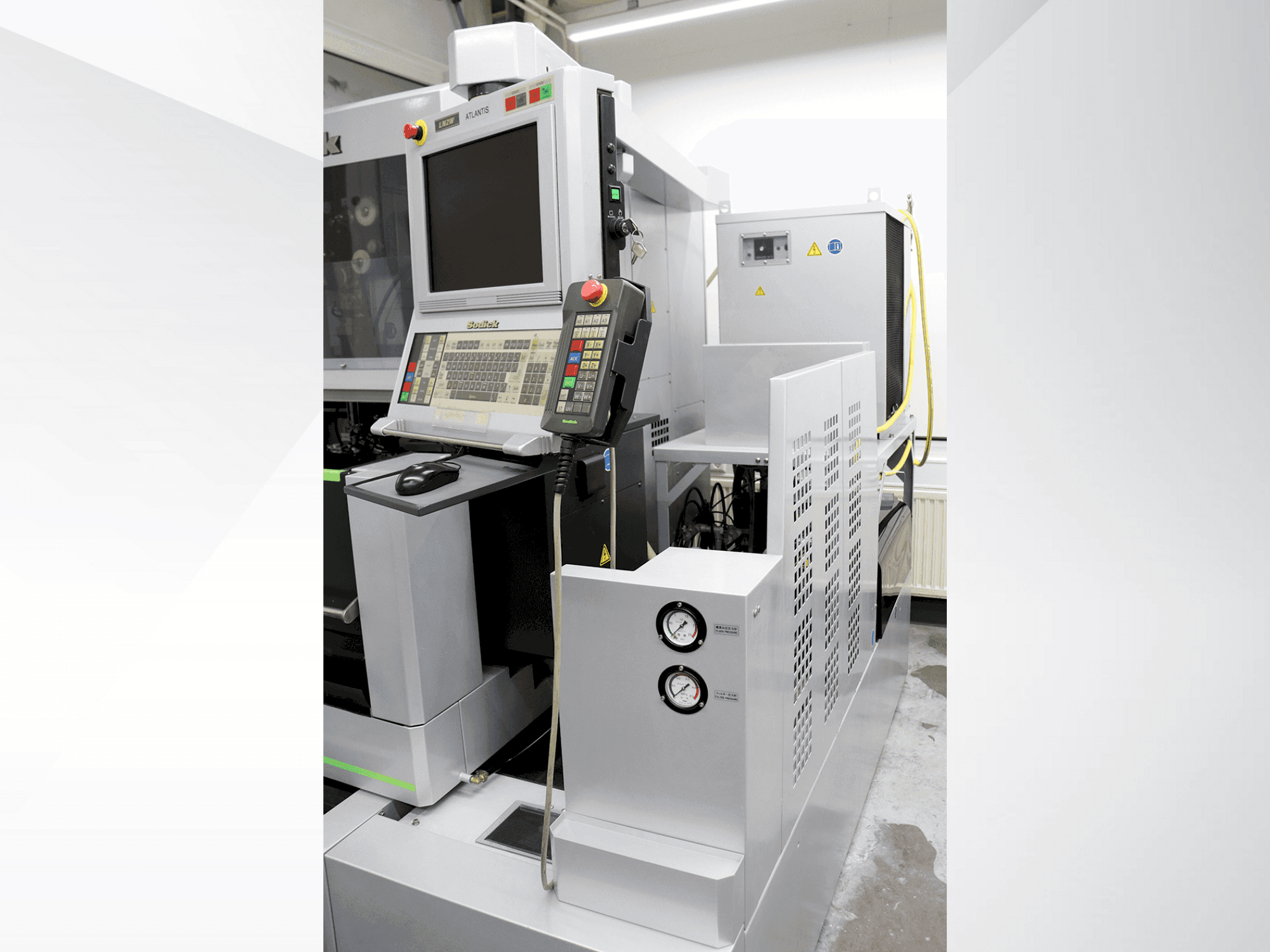 Sodick VL400Q-maskinen framifrån