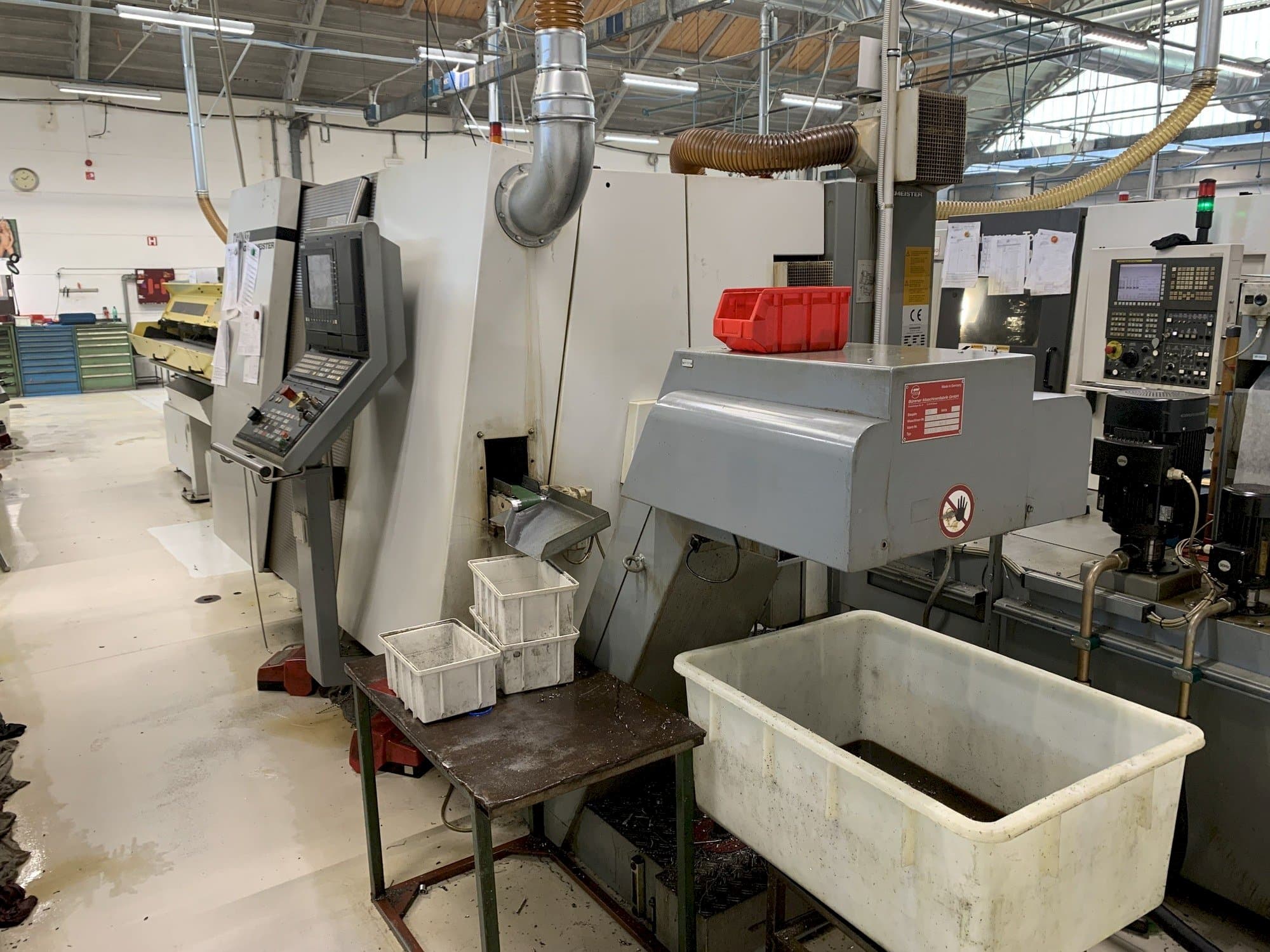 Gildemeister Twin 32-maskinen framifrån