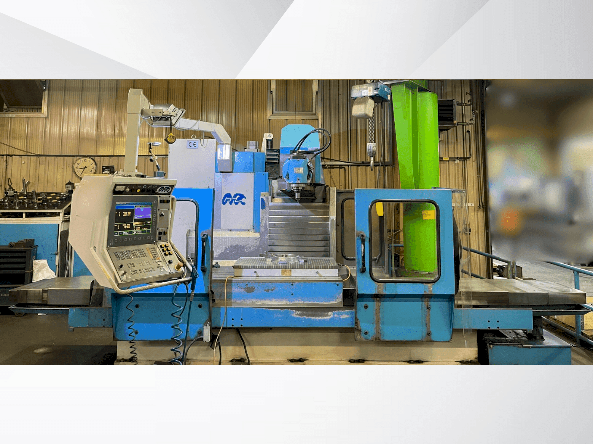 MTE Kompakt Plus-maskinen framifrån