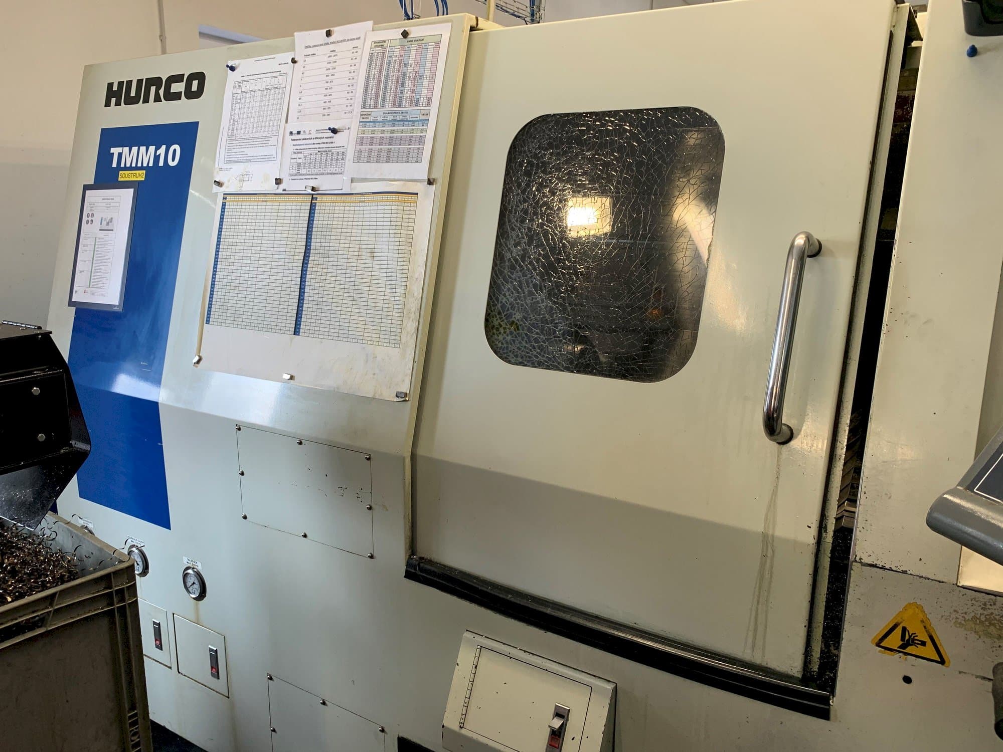 Hurco TMM 10-maskinen framifrån