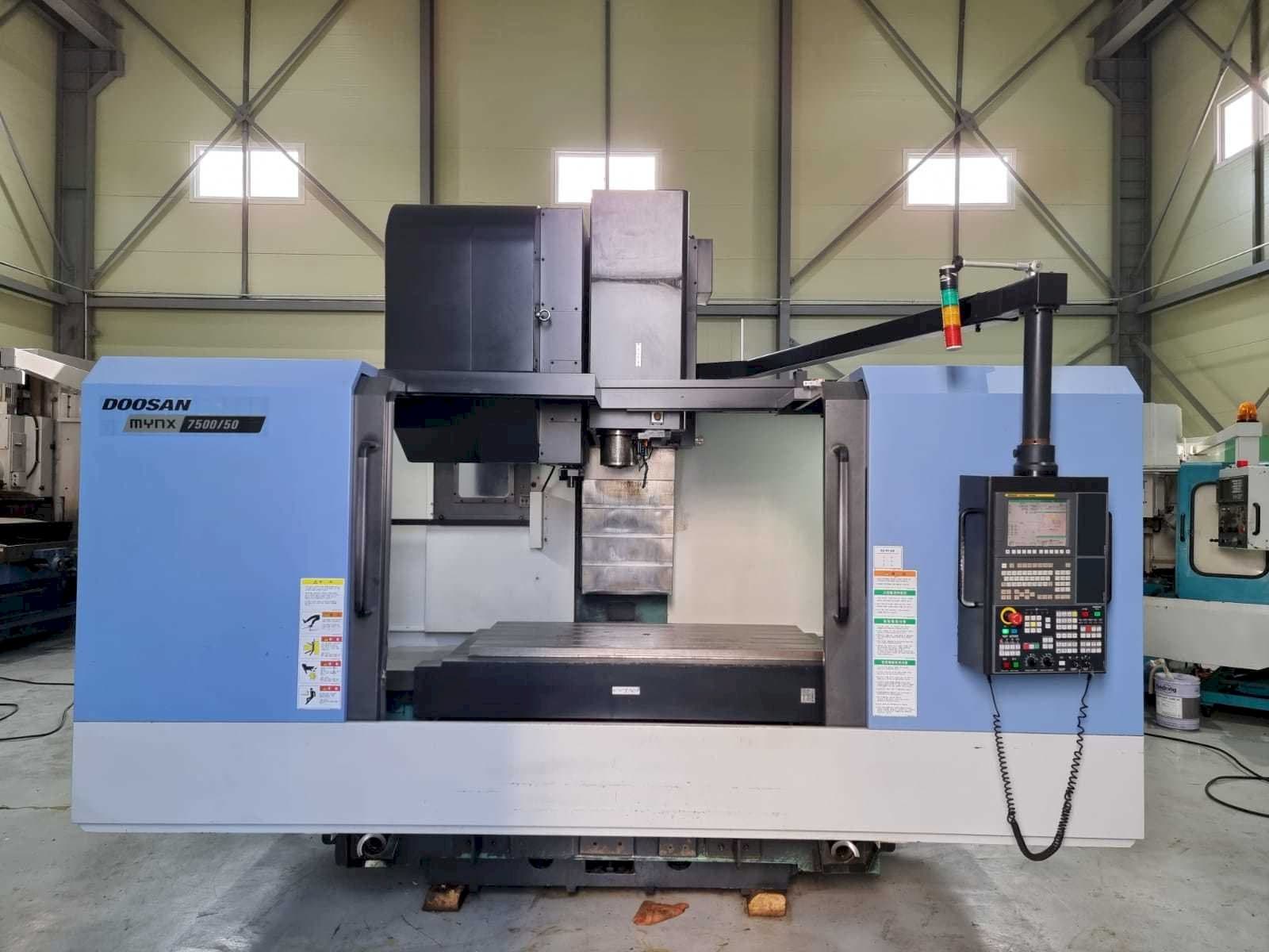 Doosan Mynx 7500/50-maskinen framifrån