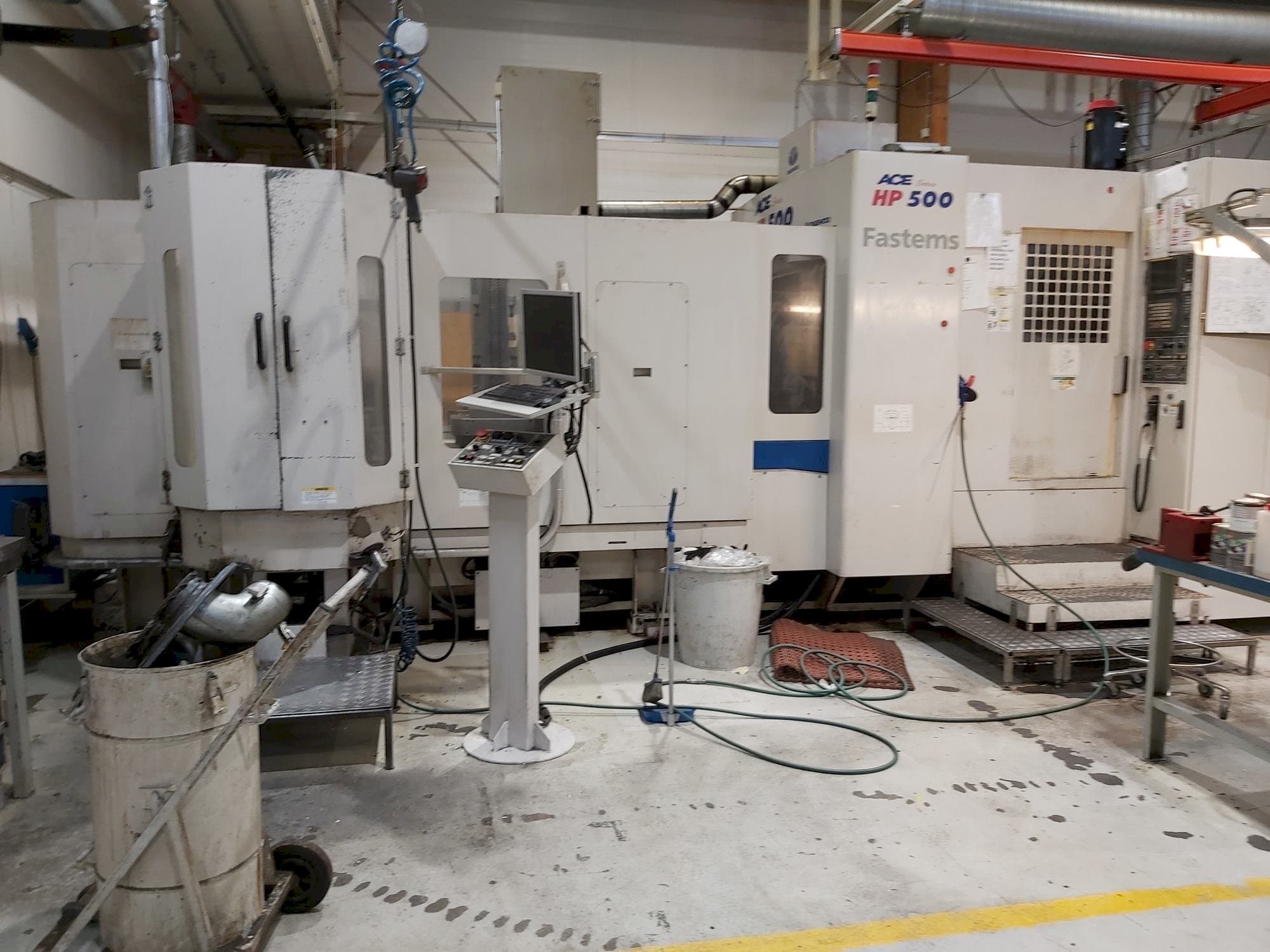 Doosan ACE 500 HP-maskinen framifrån