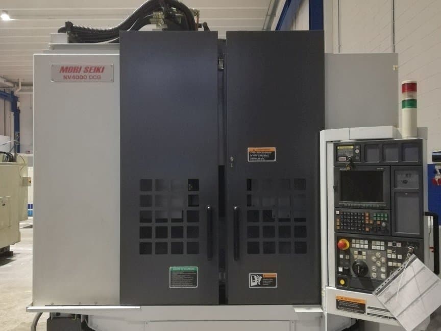 MORI SEIKI NV 4000 DCG-maskinen framifrån