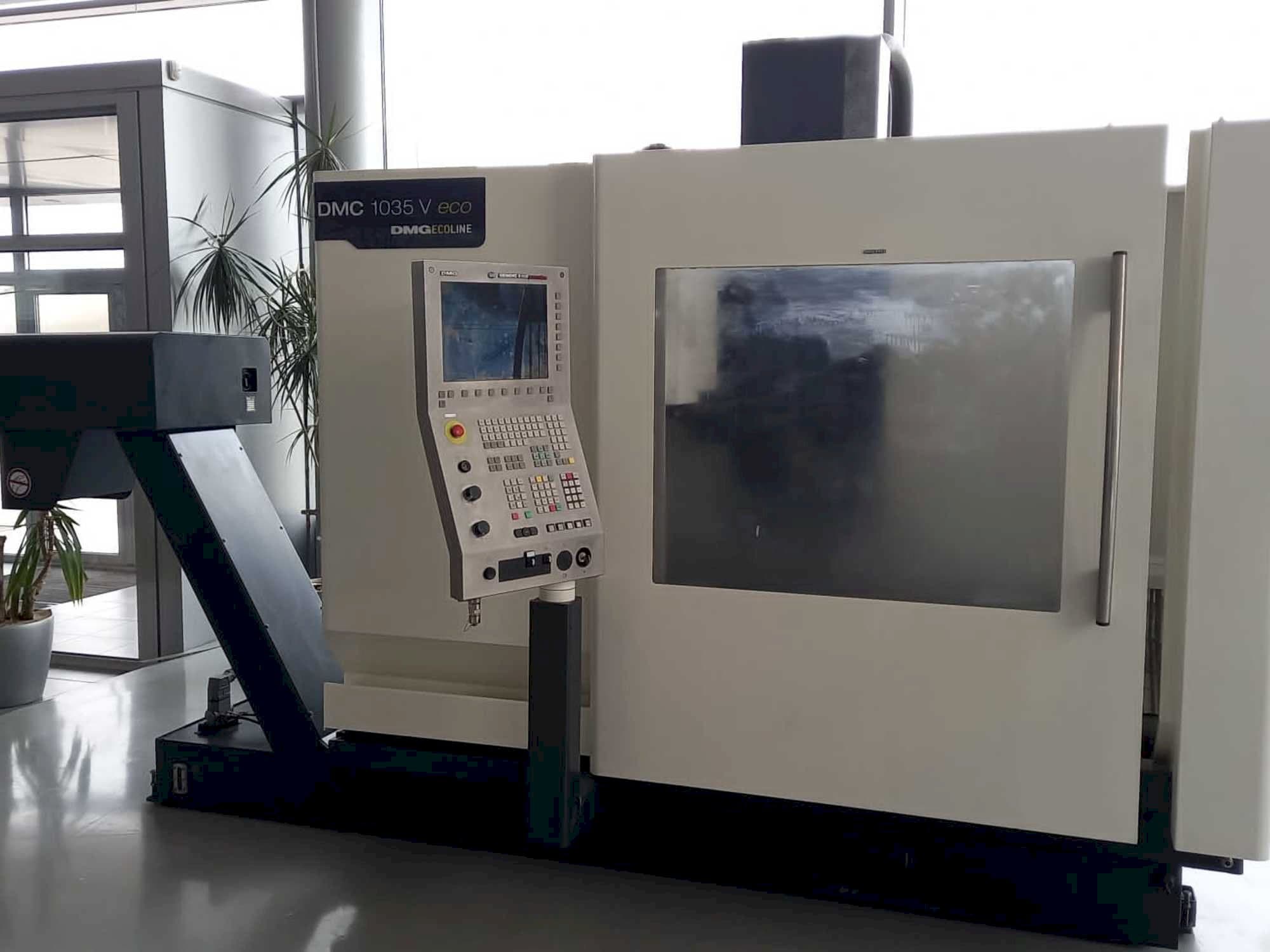 DMG DMC 1035 V eco-maskinen framifrån