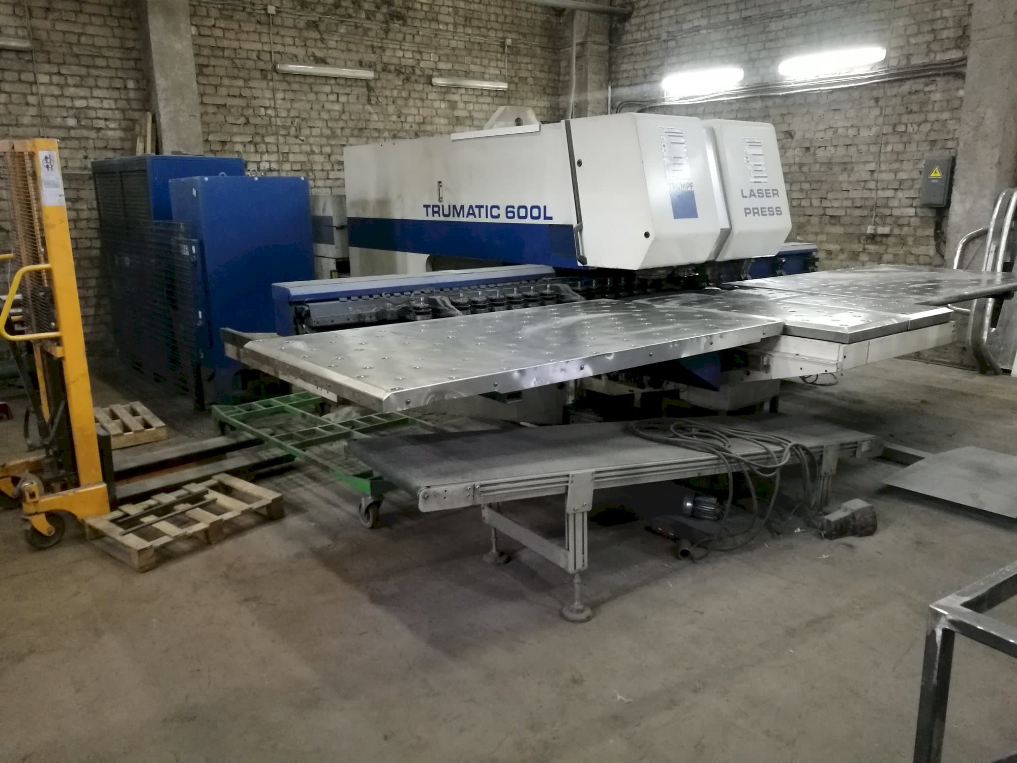 Trumpf Trumatic 600L-maskinen framifrån