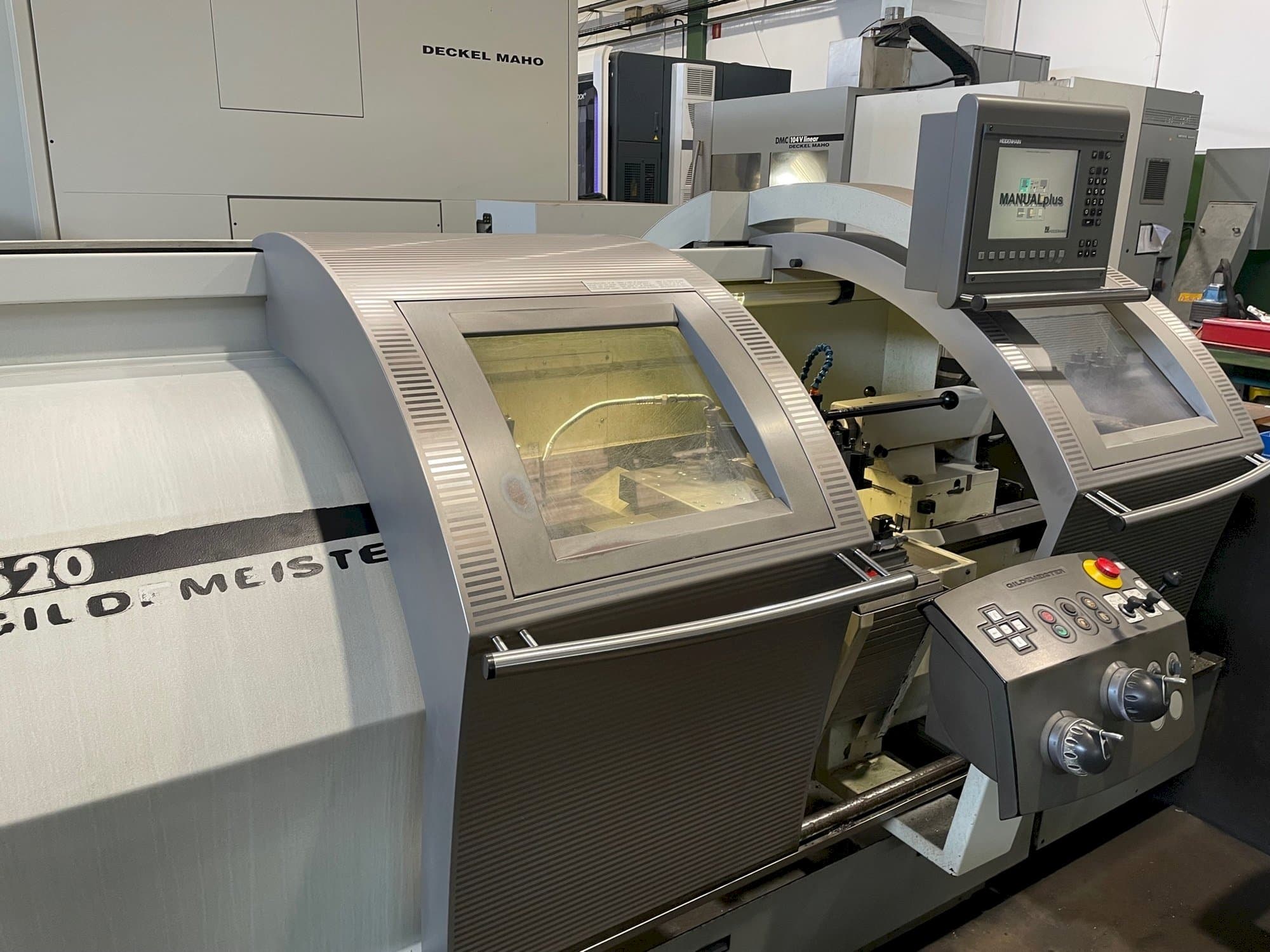 Gildemeister NEF 520-maskinen framifrån