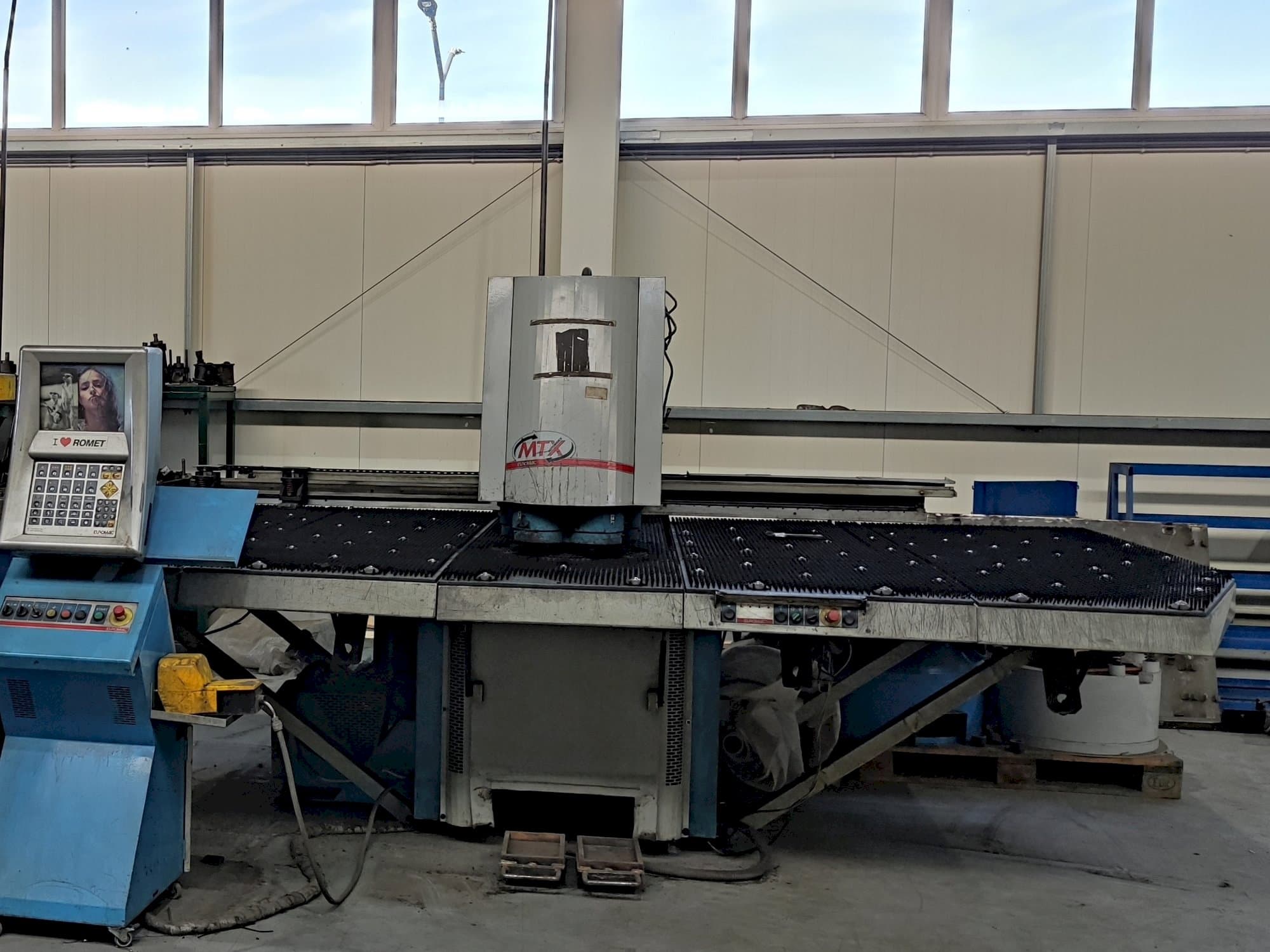 Euromac MTX INDEX-maskinen framifrån