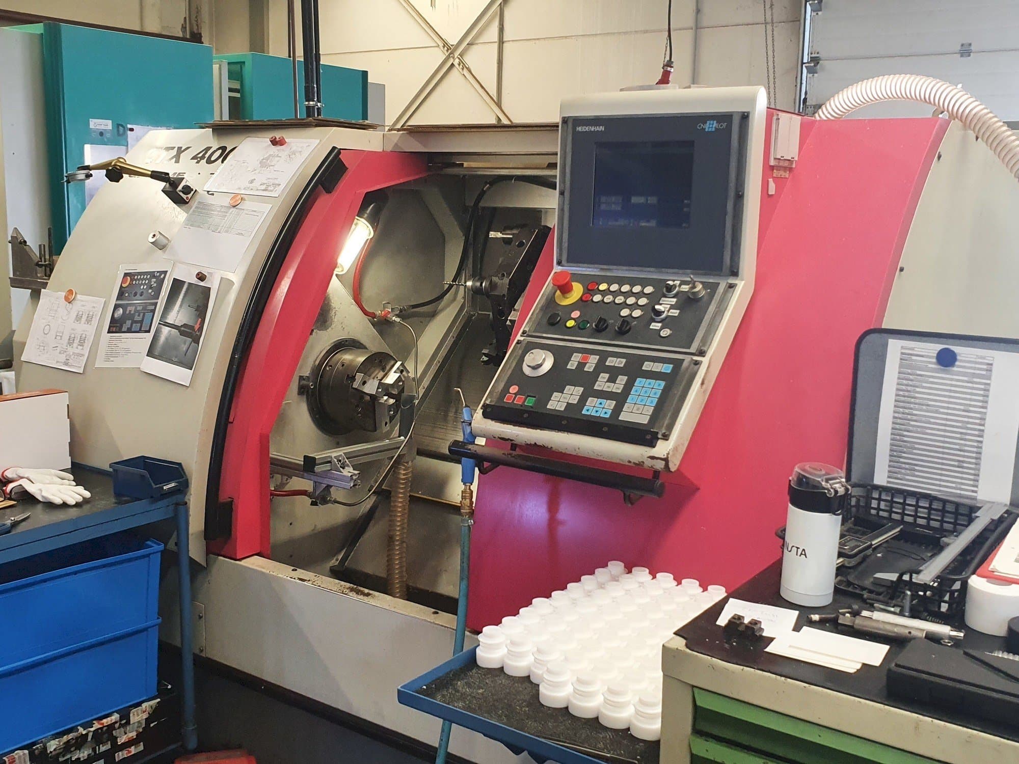 Gildemeister CTX 400 S2-maskinen framifrån