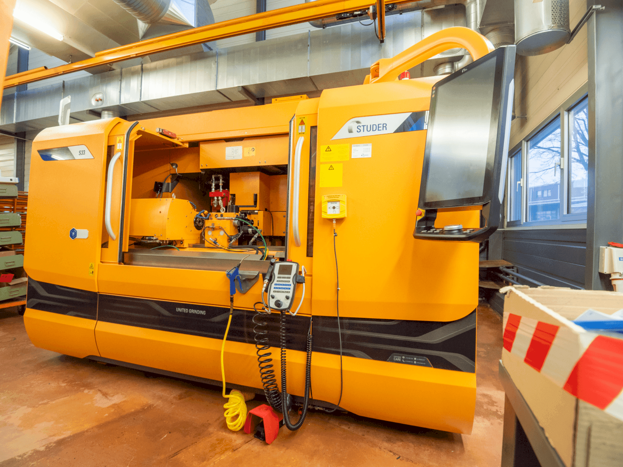 STUDER  S33-maskinen framifrån