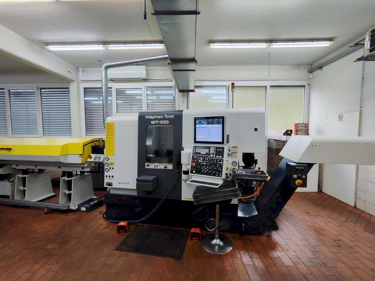 NAKAMURA-TOME WT-100 MMY-maskinen framifrån