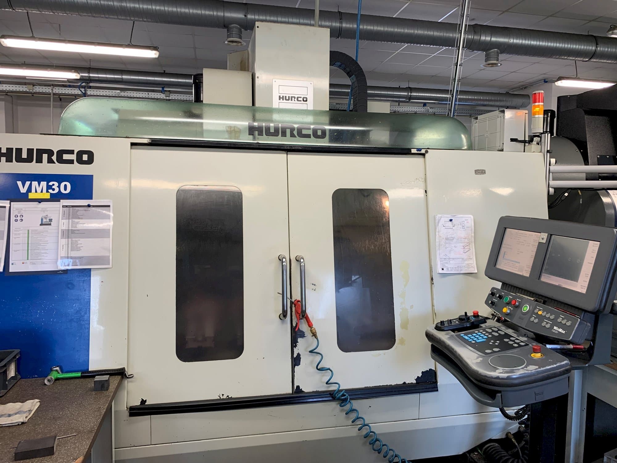 Hurco VM30-maskinen framifrån