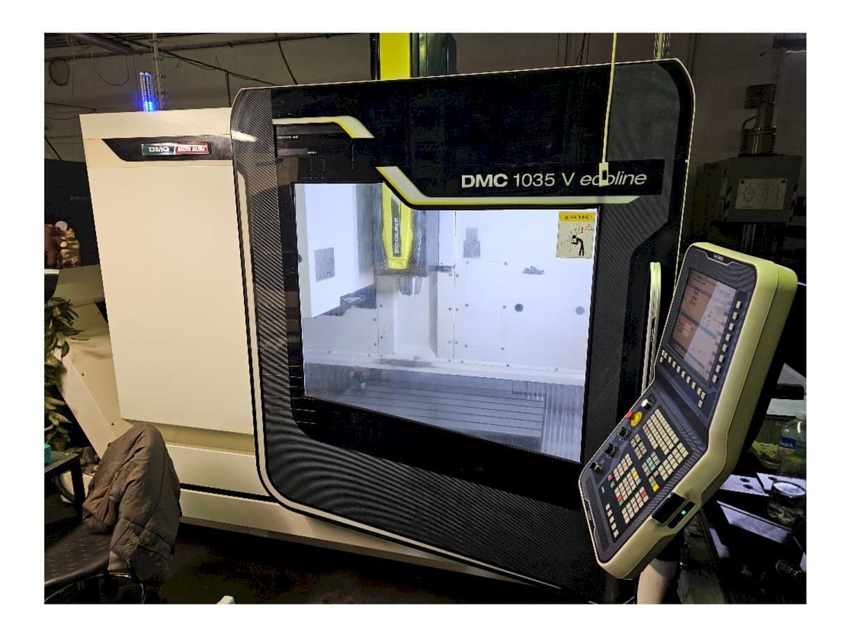 DMG DMC 1035 V ecoline-maskinen framifrån