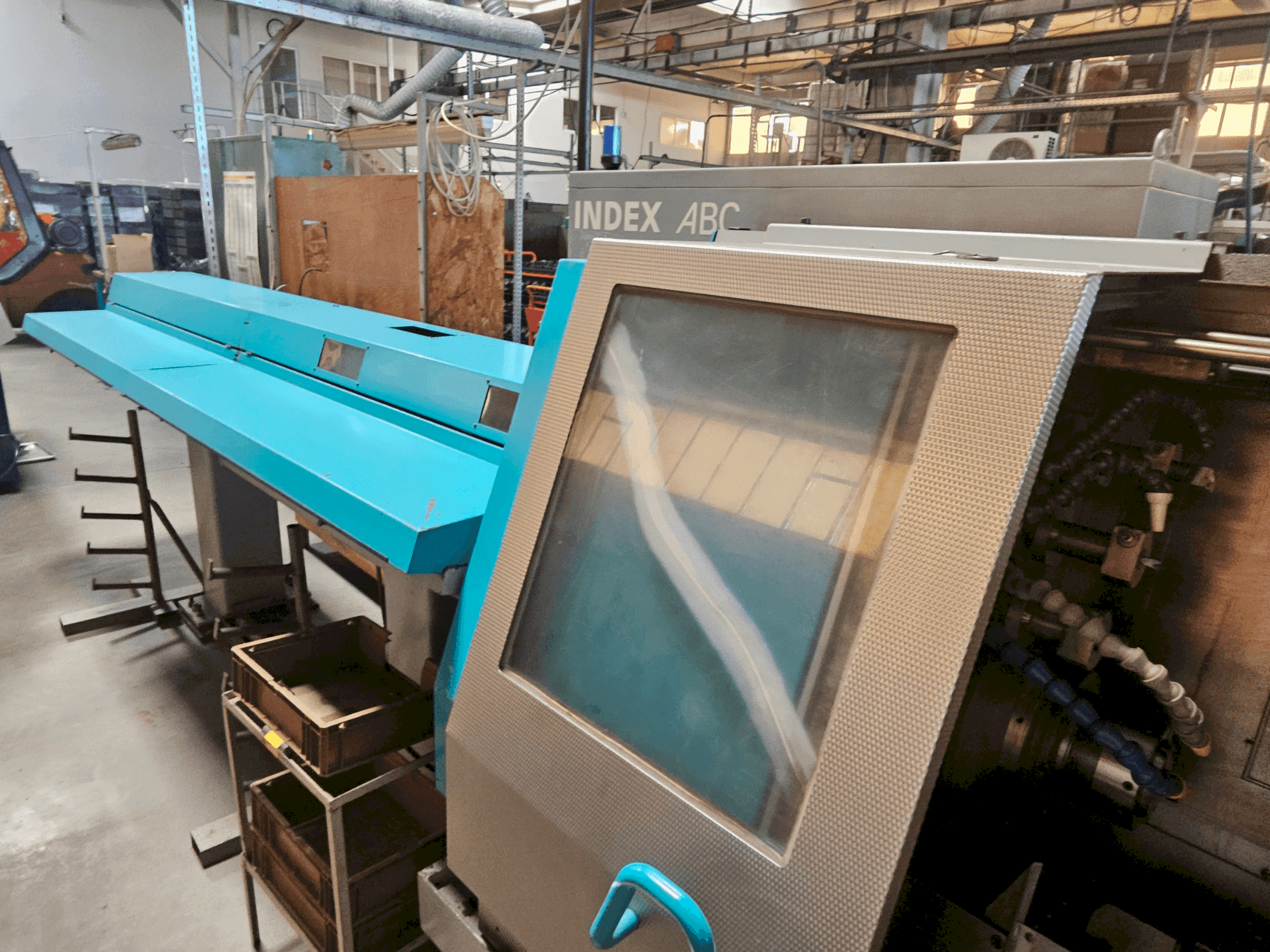 Index ABC-maskinen framifrån