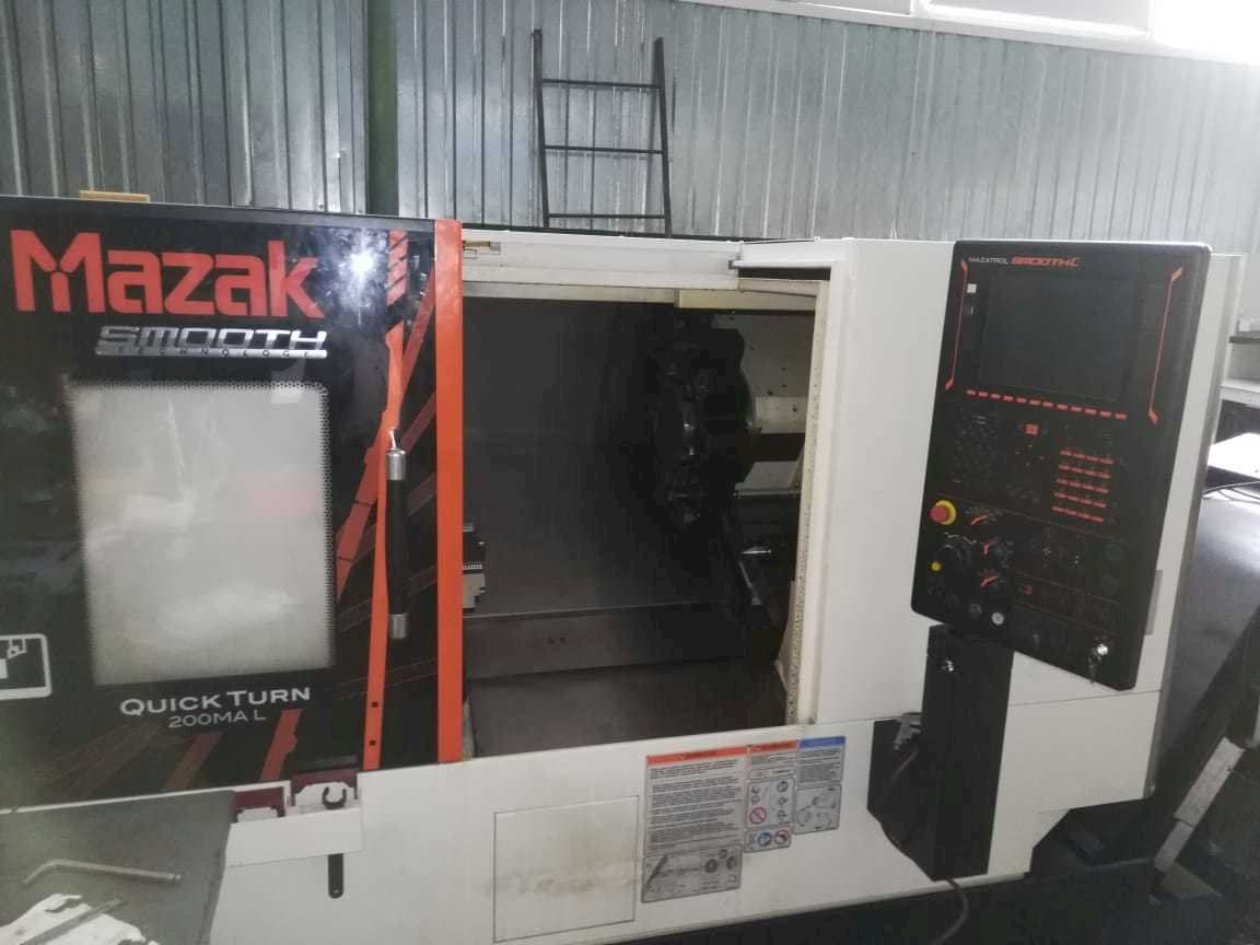Mazak Quick Turn 200MA L-maskinen framifrån