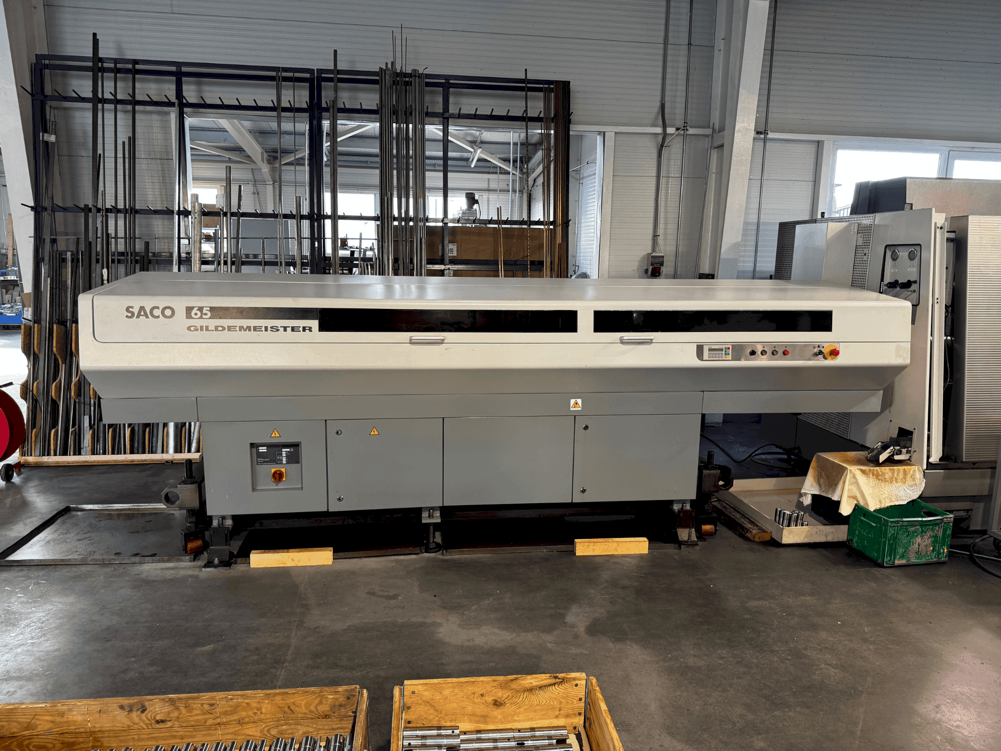 Gildemeister CTX 420 V6 Linear-maskinen framifrån