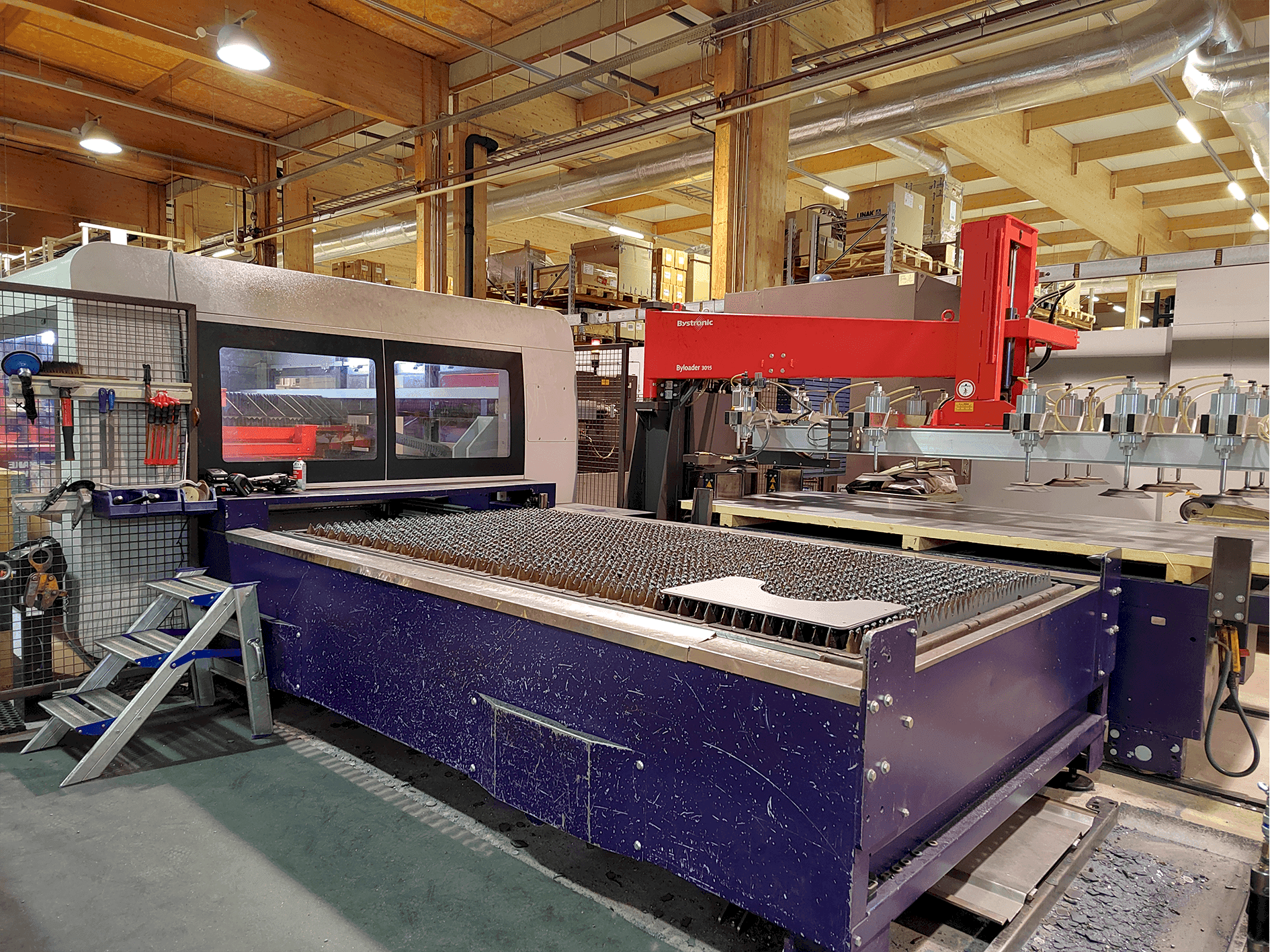 Bystronic BySprint Pro 3015-maskinen framifrån