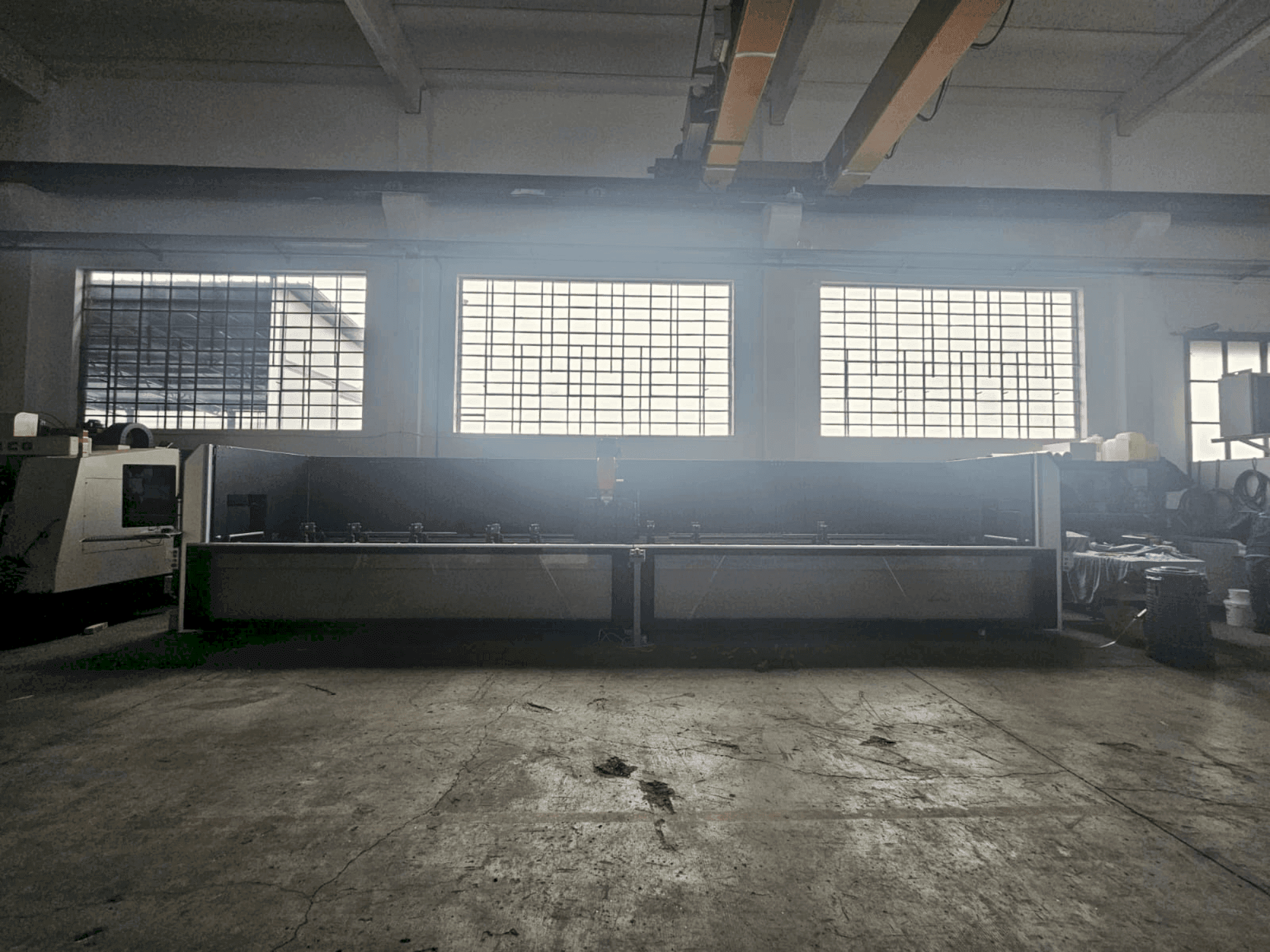 Emmegi COMET X6-maskinen framifrån