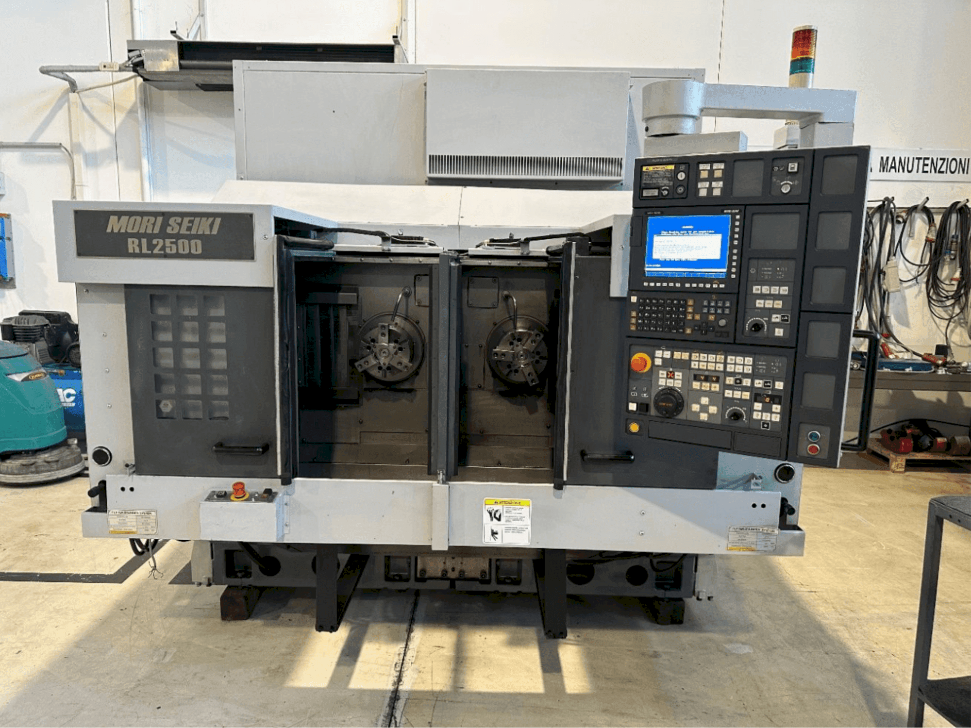MORI SEIKI -maskinen framifrån
