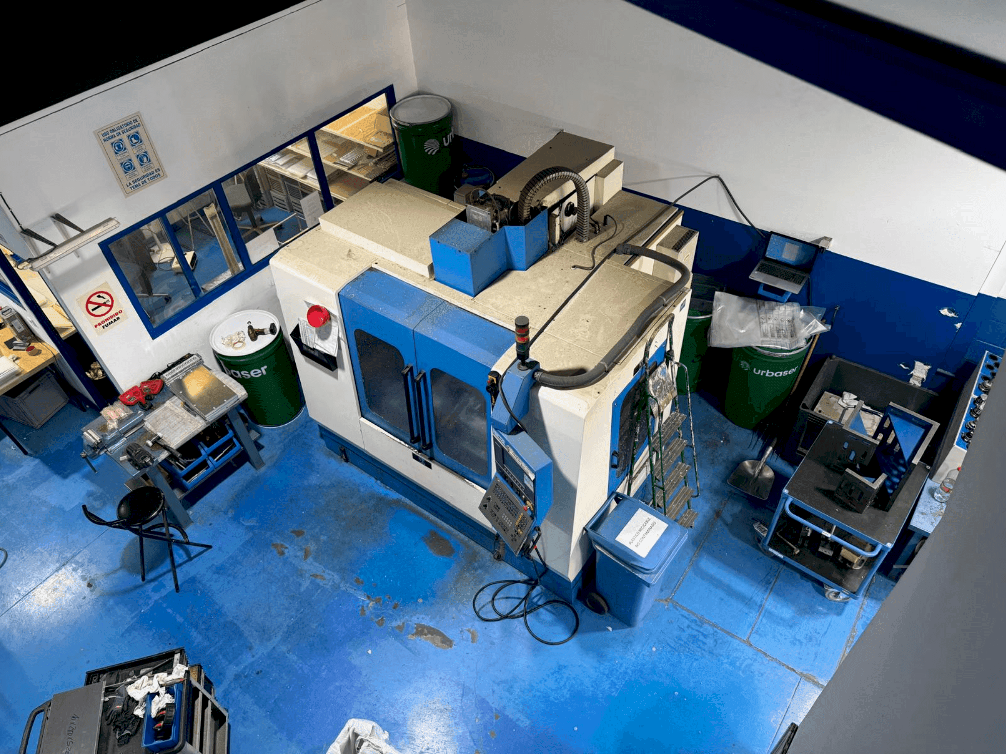 LAGUN GVC 1000-maskinen framifrån