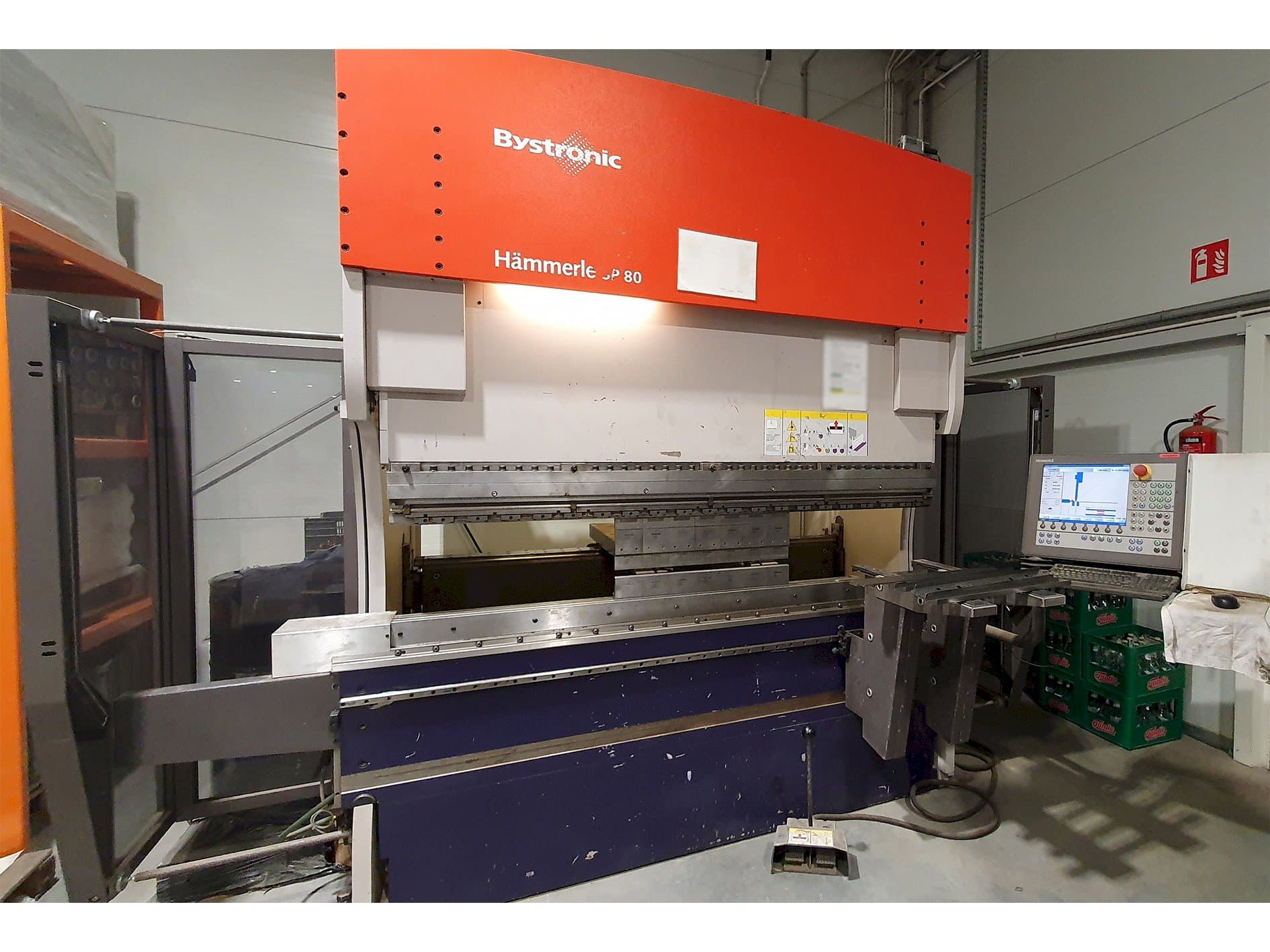 Bystronic 3P 80/210-maskinen framifrån