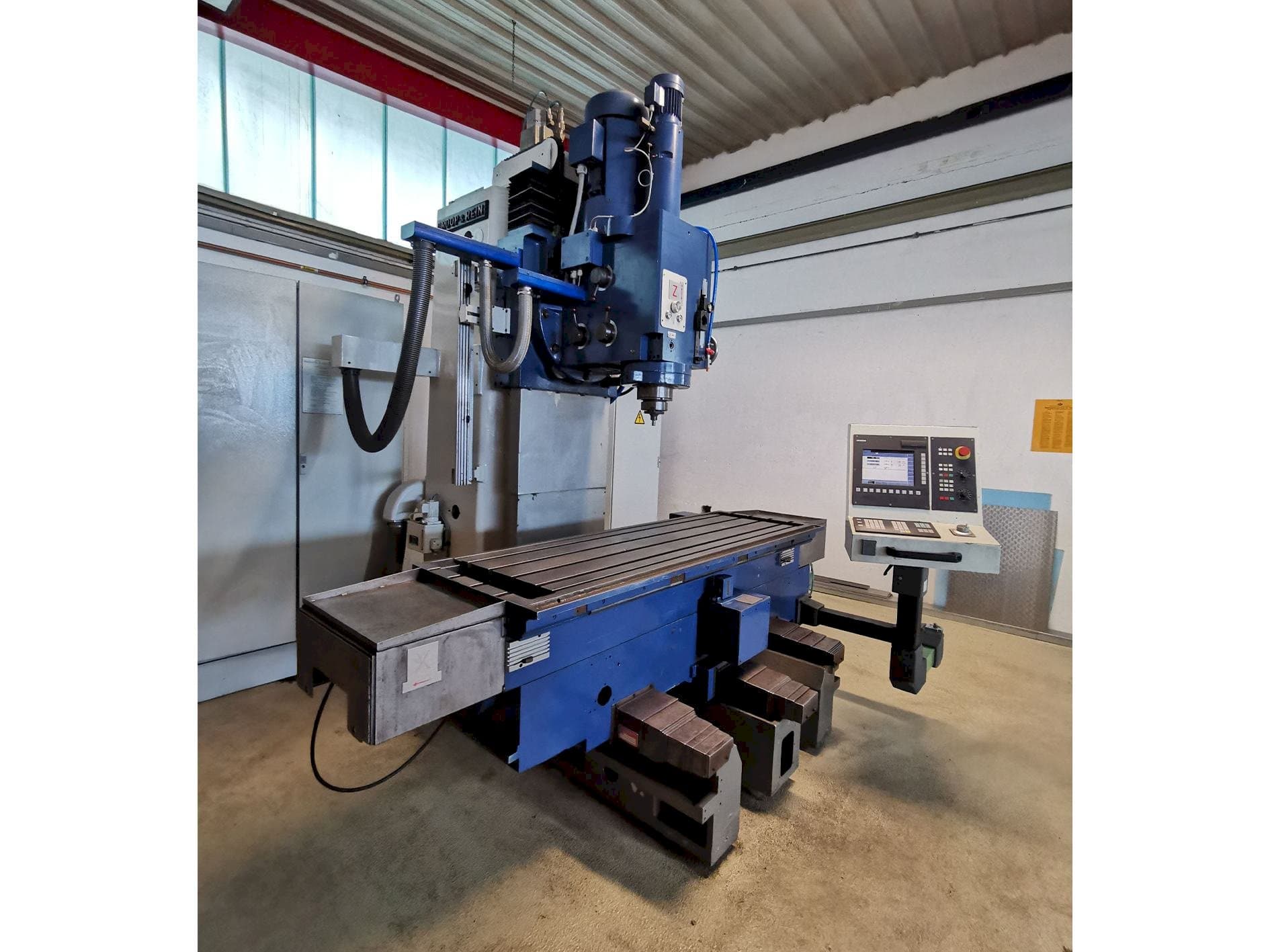 Droop & Rein FS 100 ke-maskinen framifrån