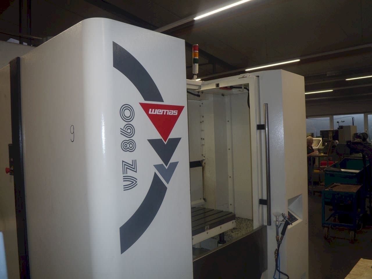 WEMAS VZ 860 APC-maskinen framifrån