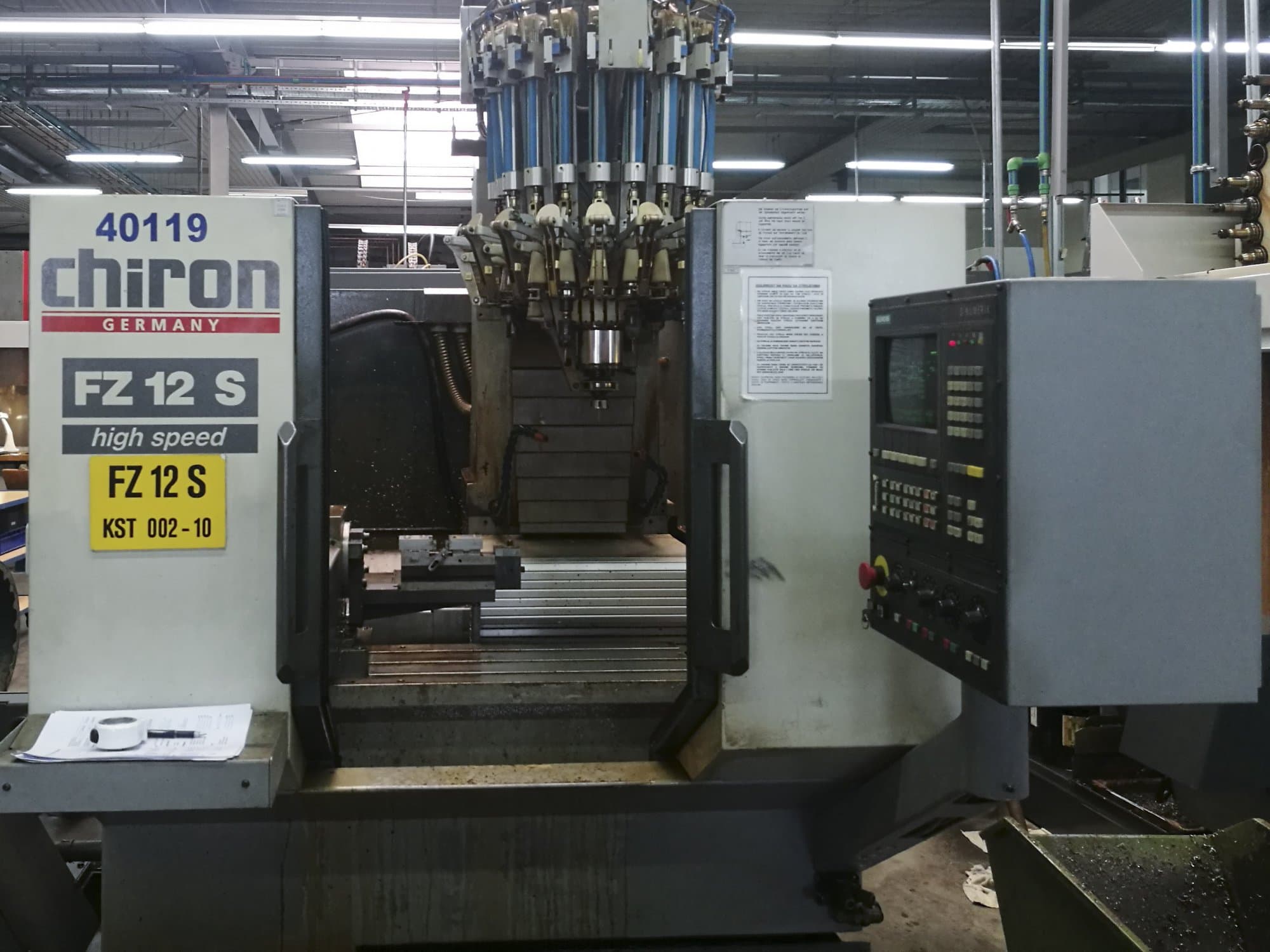 Chiron-maskinen framifrånFZ 12 S