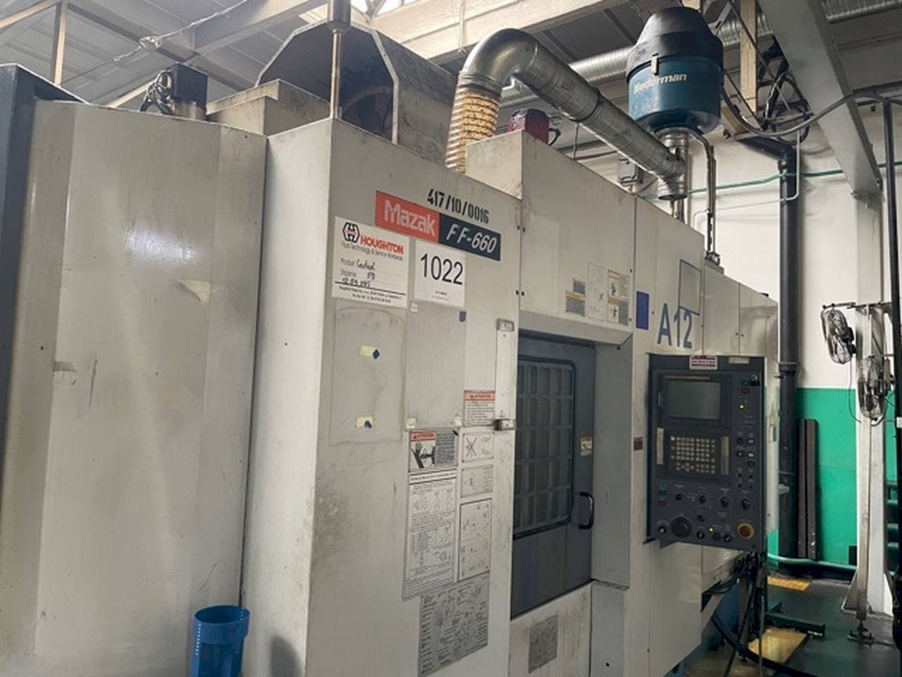 Mazak FF-660-maskinen framifrån