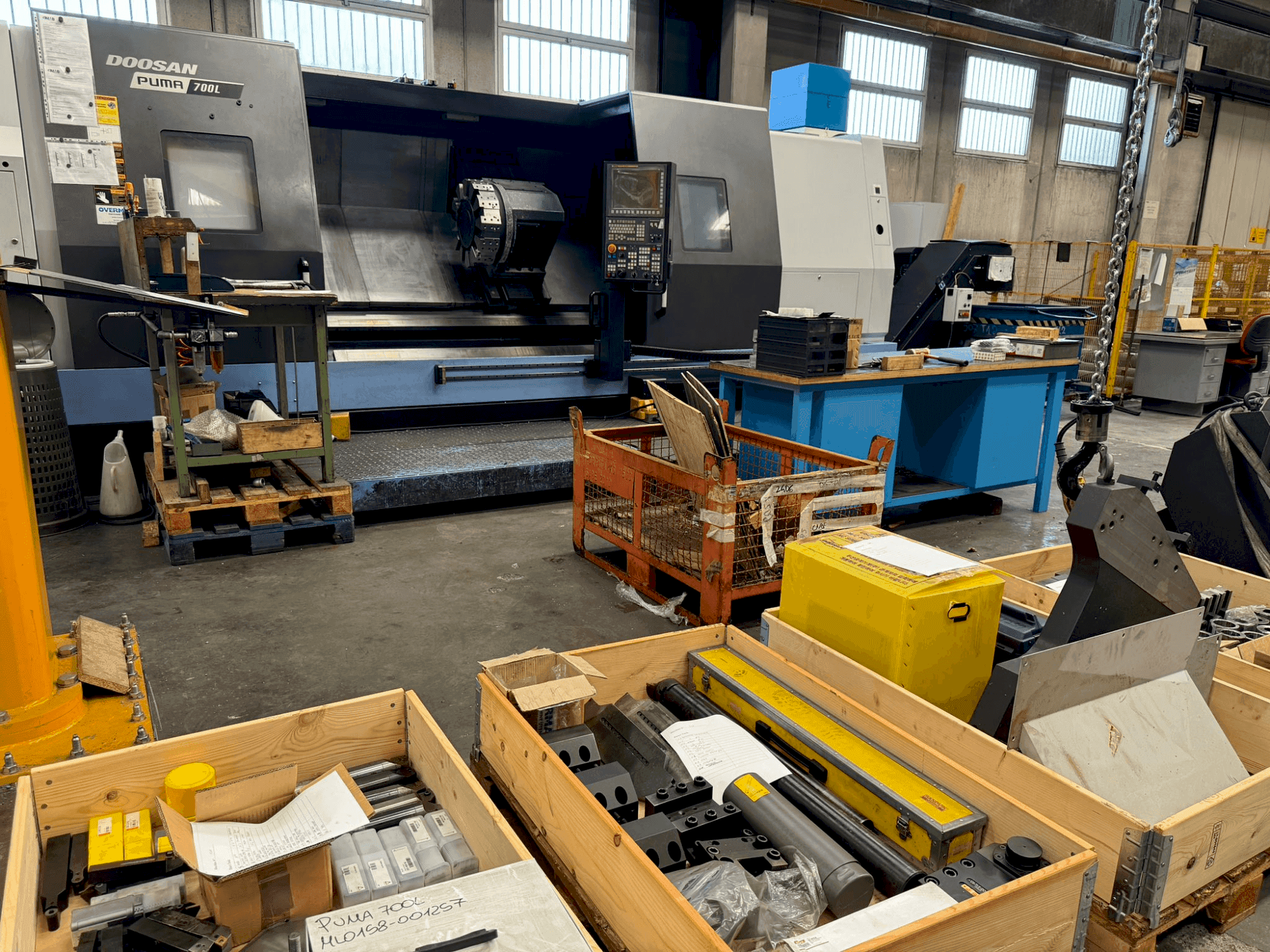 DOOSAN PUMA 700L (2020)-maskinen framifrån