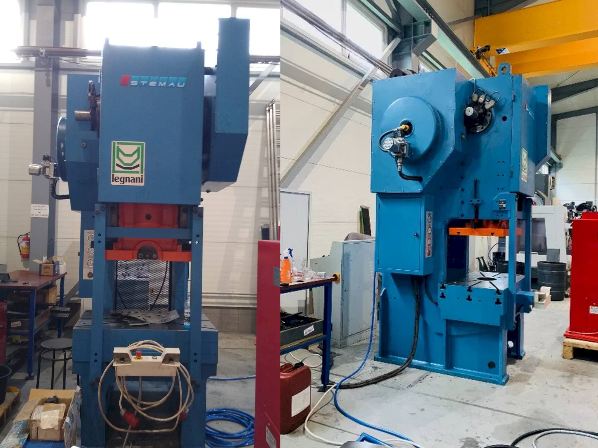 LEGNANI FACS 160R-maskinen framifrån