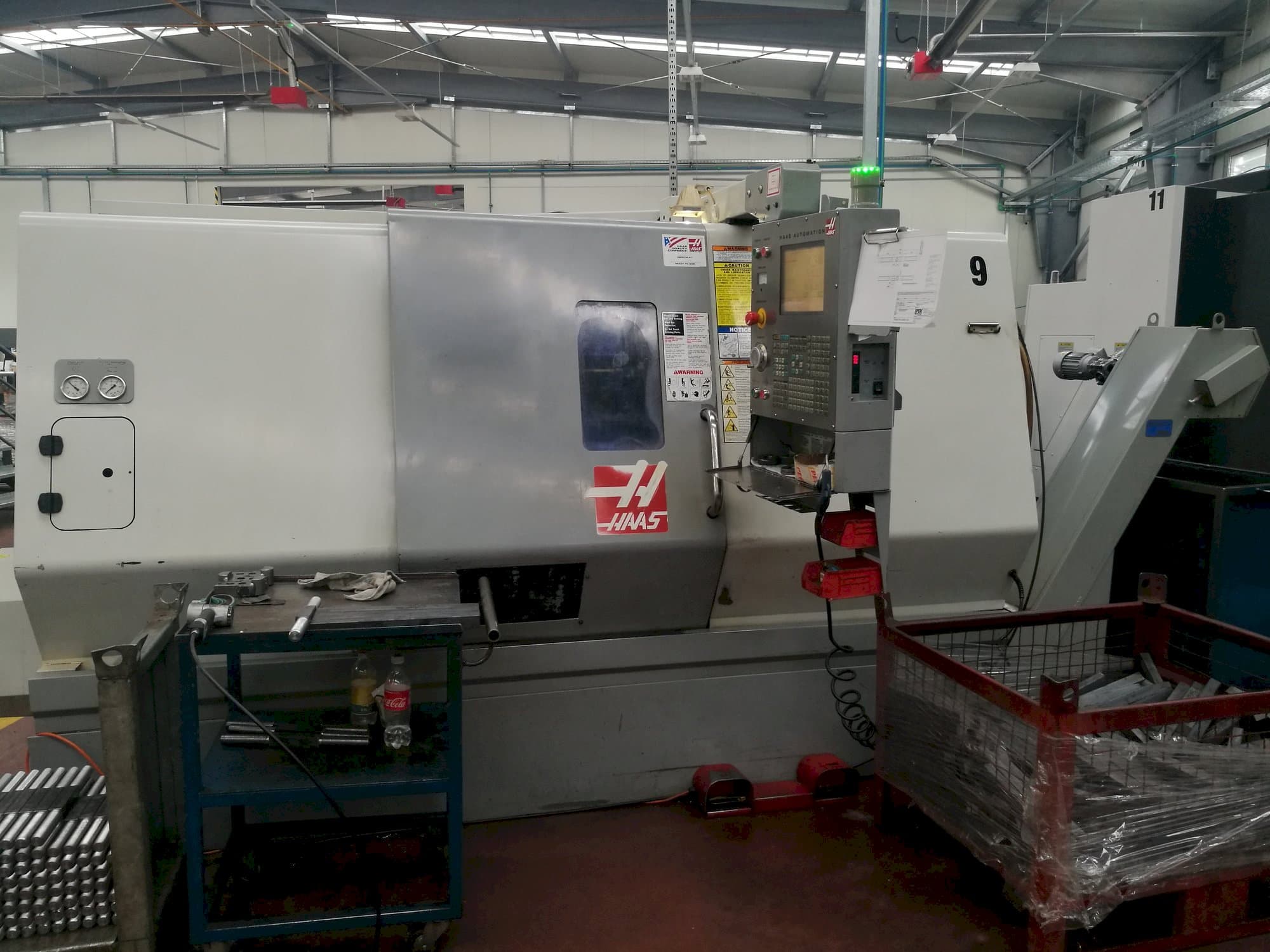 HAAS SL-30THE-maskinen framifrån