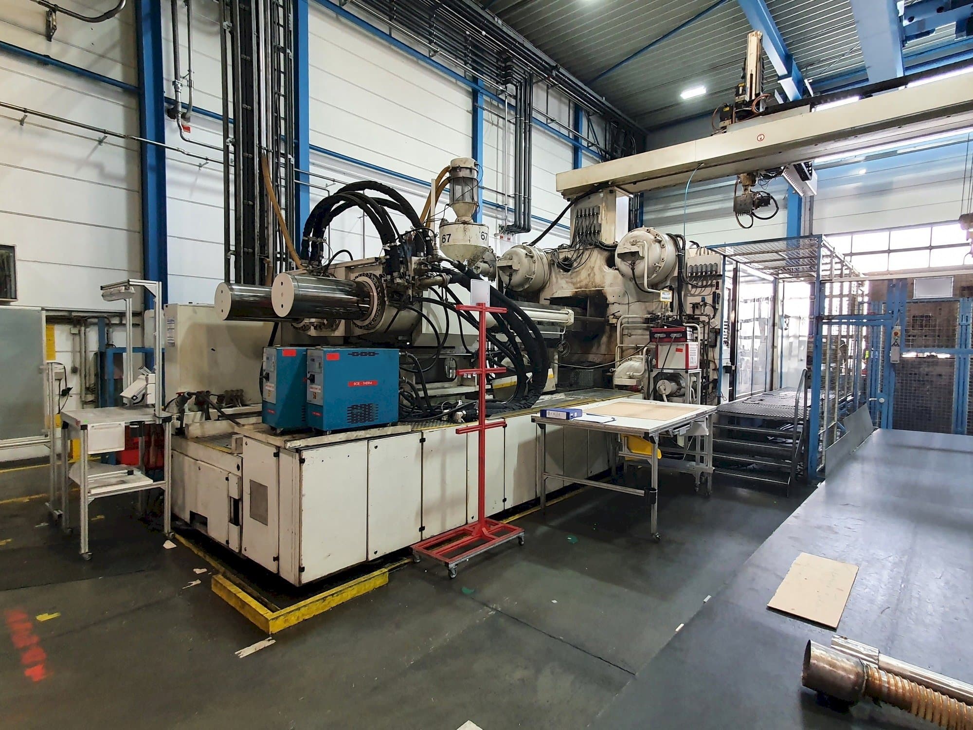 Engel ES 16050/2000 Duo-maskinen framifrån