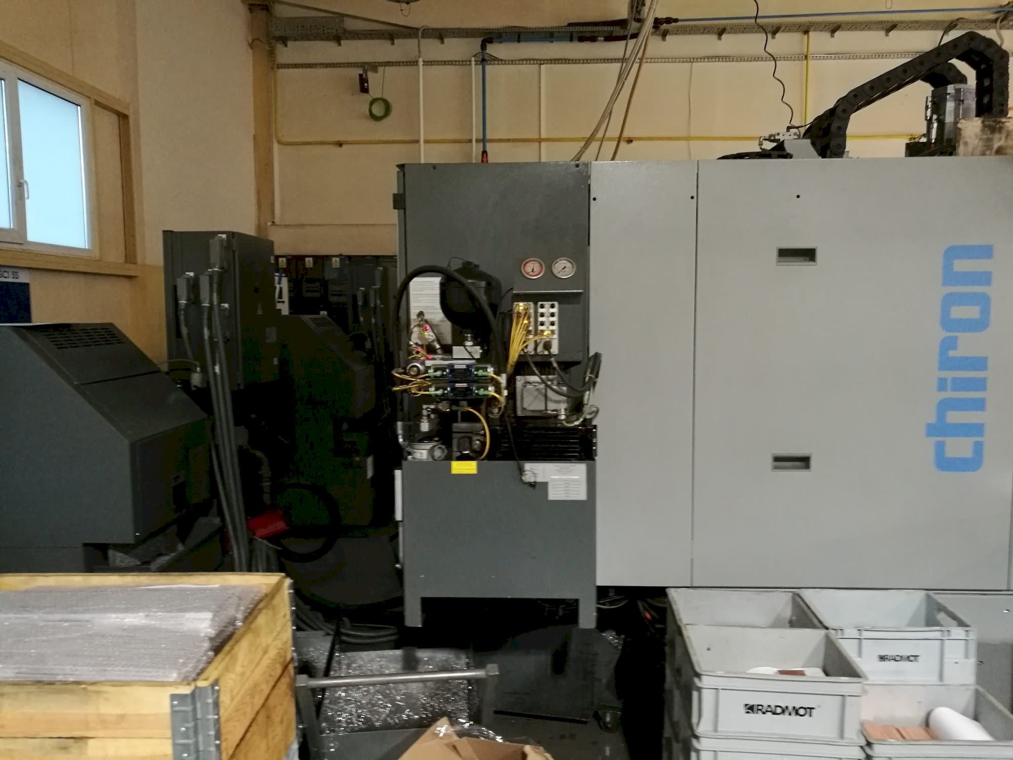 CHIRON FZ 12 KS-maskinen framifrån