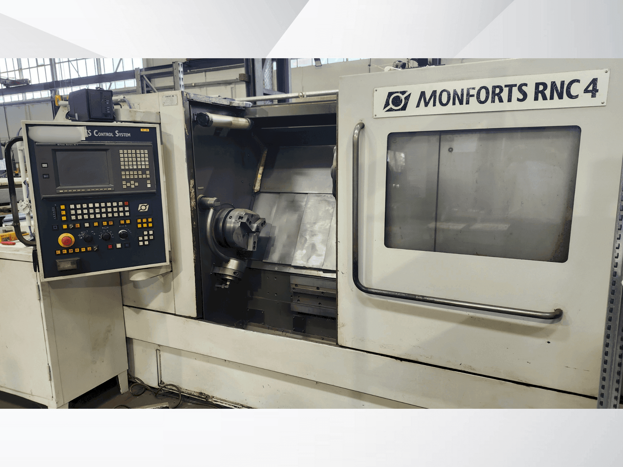 Monforts RNC 4-maskinen framifrån