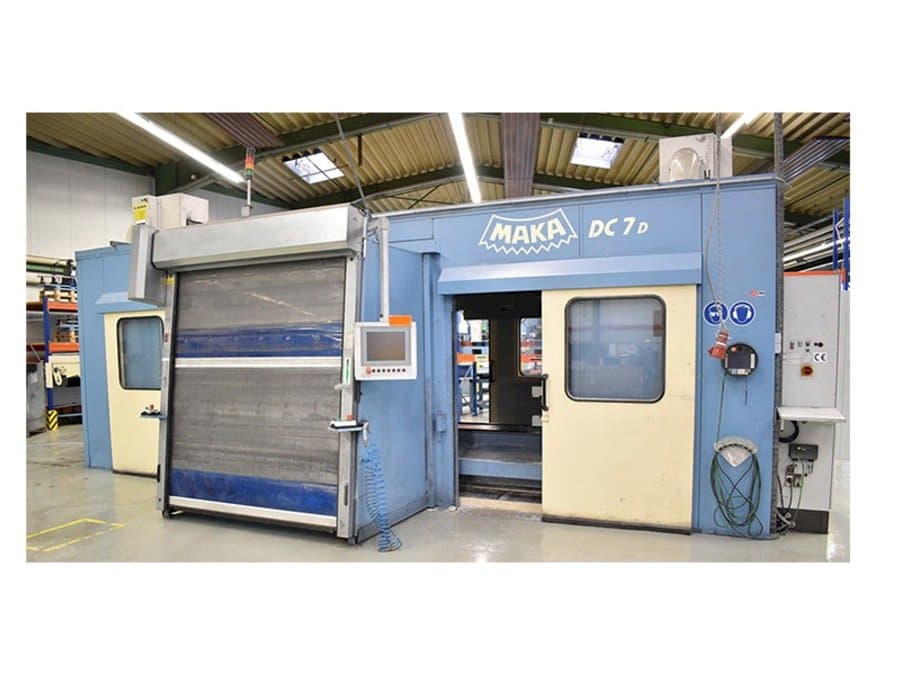 MAKA DC 7 D-maskinen framifrån