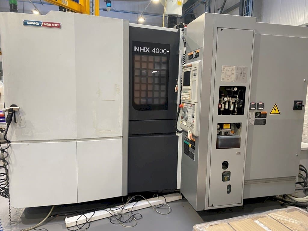 DMG Mori Seiki NHX4000-maskinen framifrån