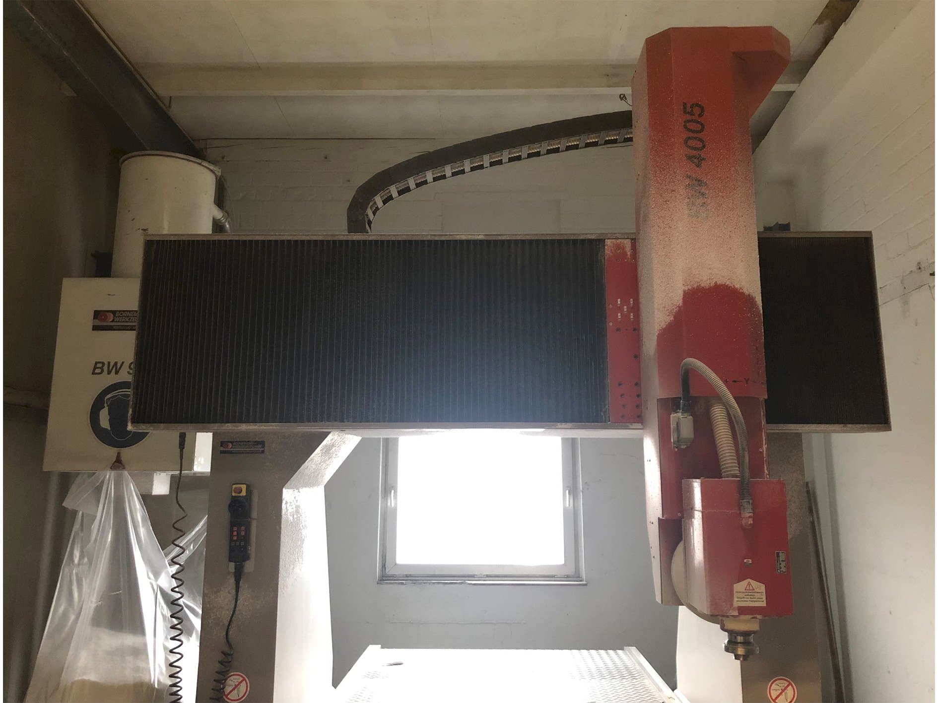 BORNEMANN BW 4005-maskinen framifrån