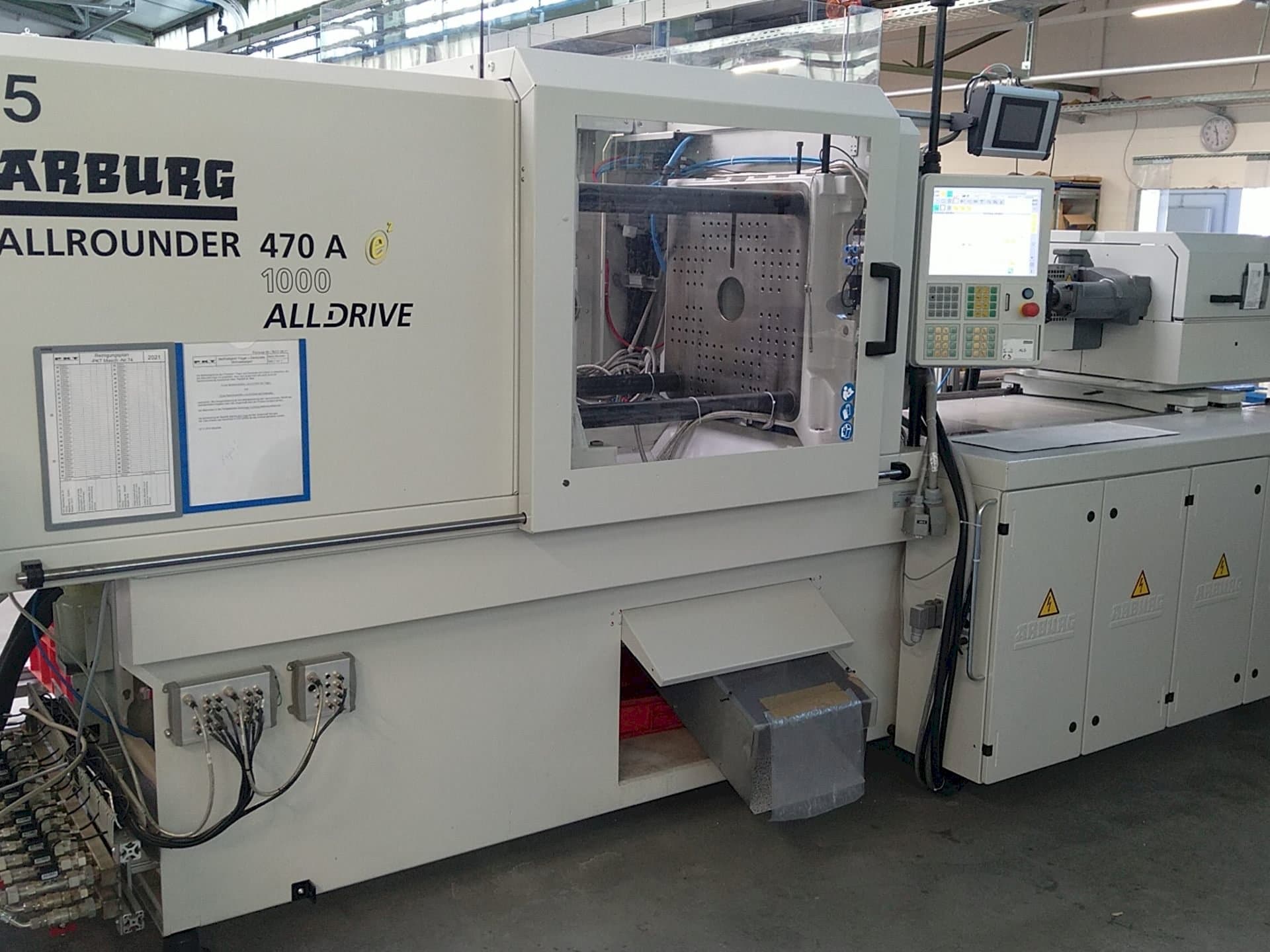 Arburg Allrounder 470 A 1000-400-maskinen framifrån
