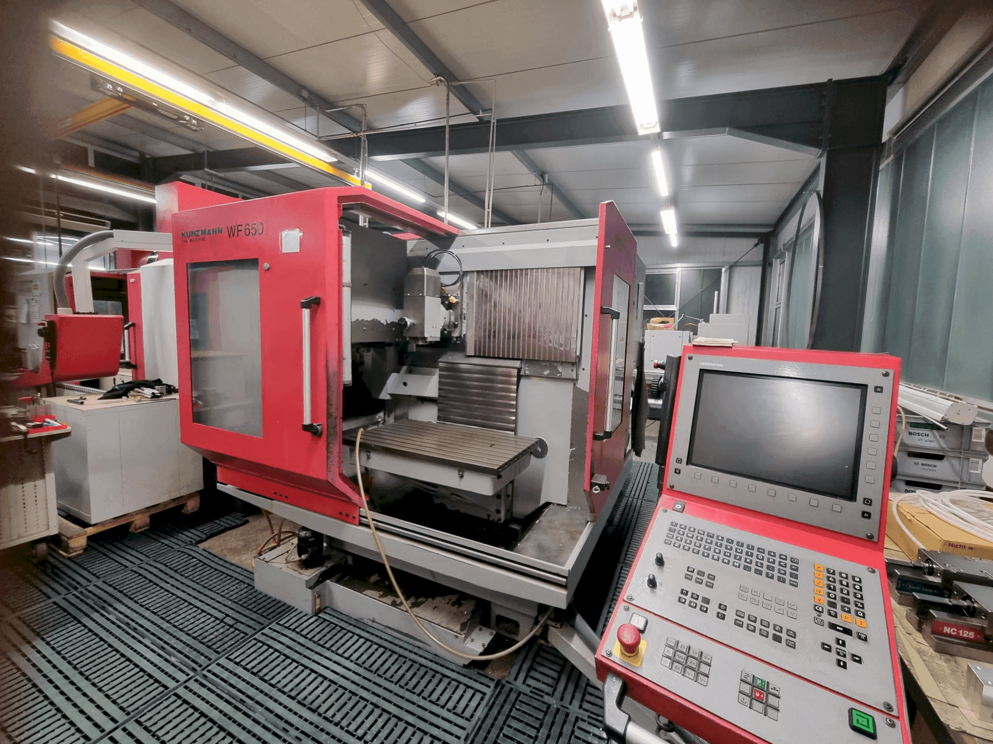 KUNZMANN WF 650-maskinen framifrån