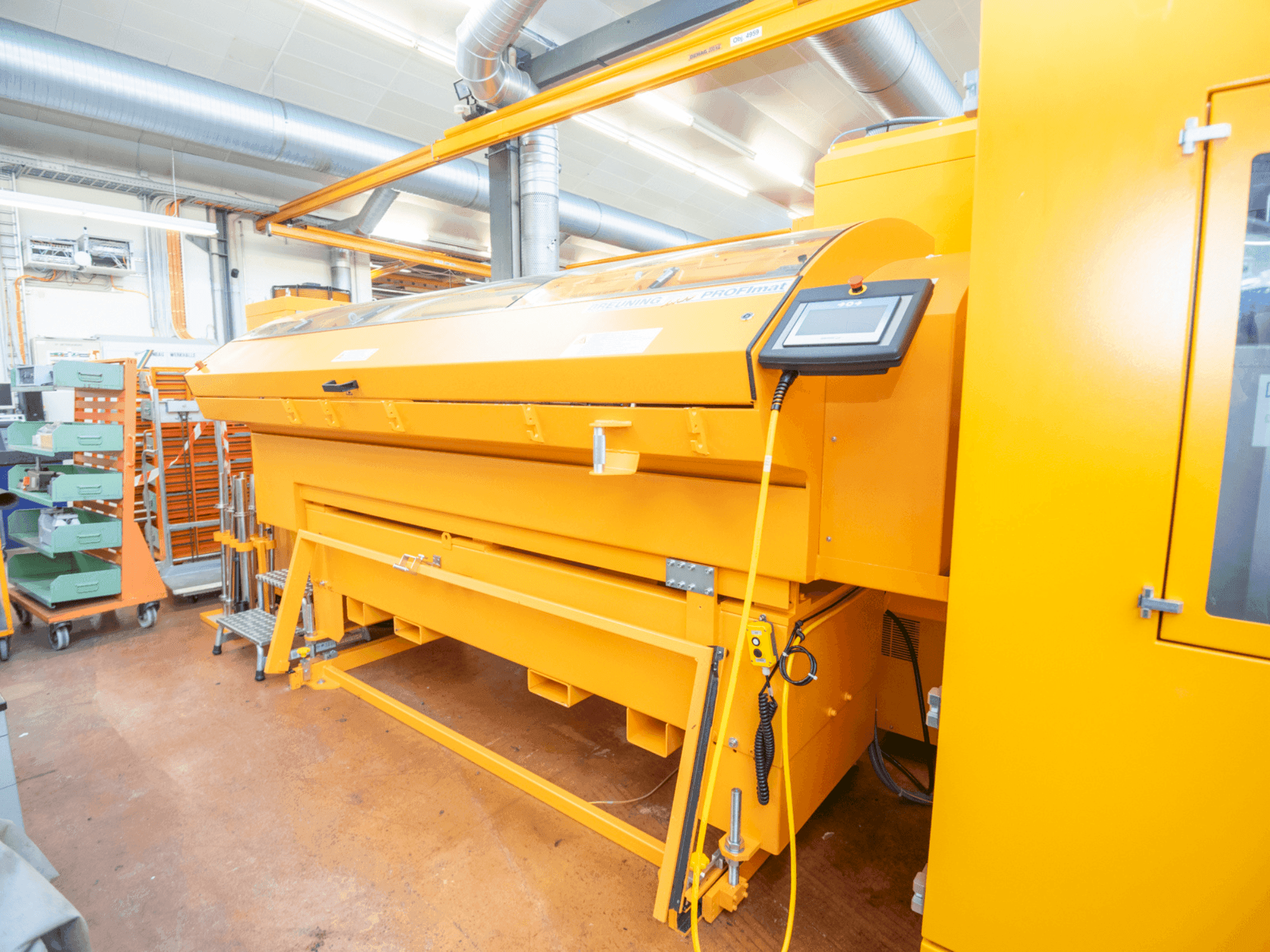 Index G220-maskinen framifrån