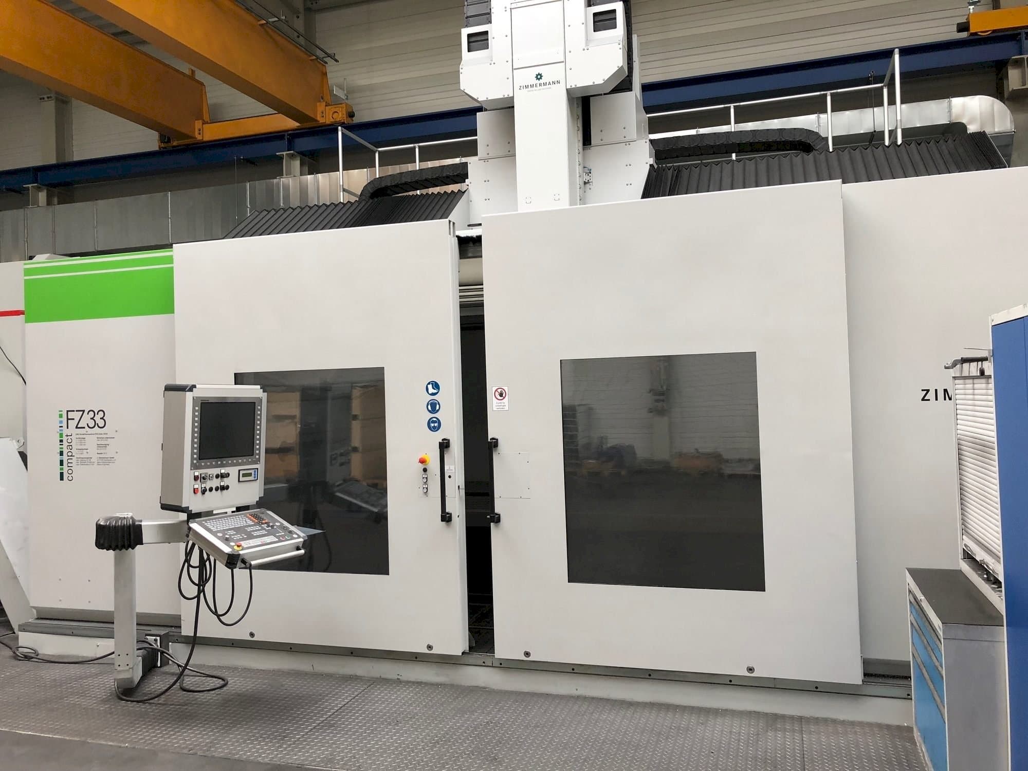 Zimmermann FZ33C-maskinen framifrån