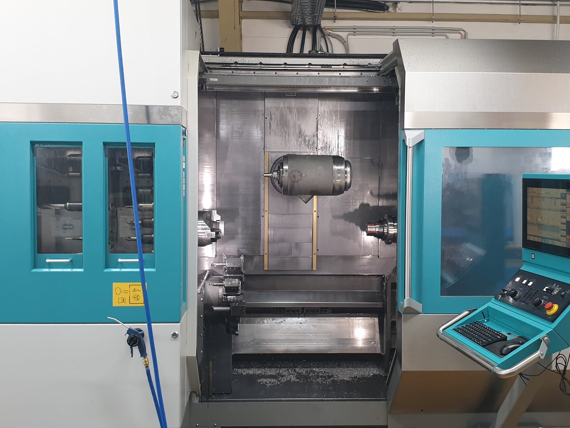 Index G220-maskinen framifrån