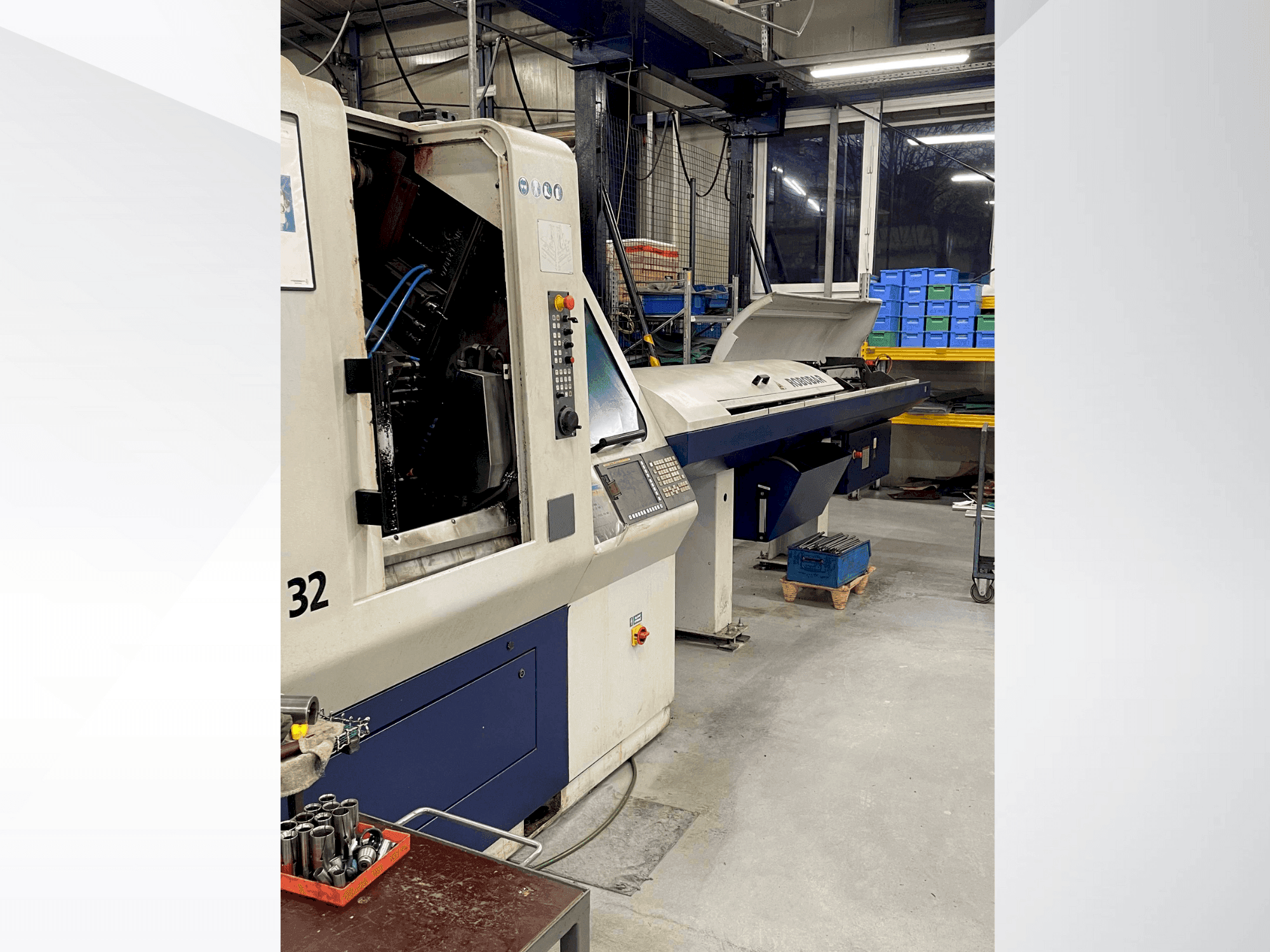 TORNOS DECO Sigma 32-maskinen framifrån